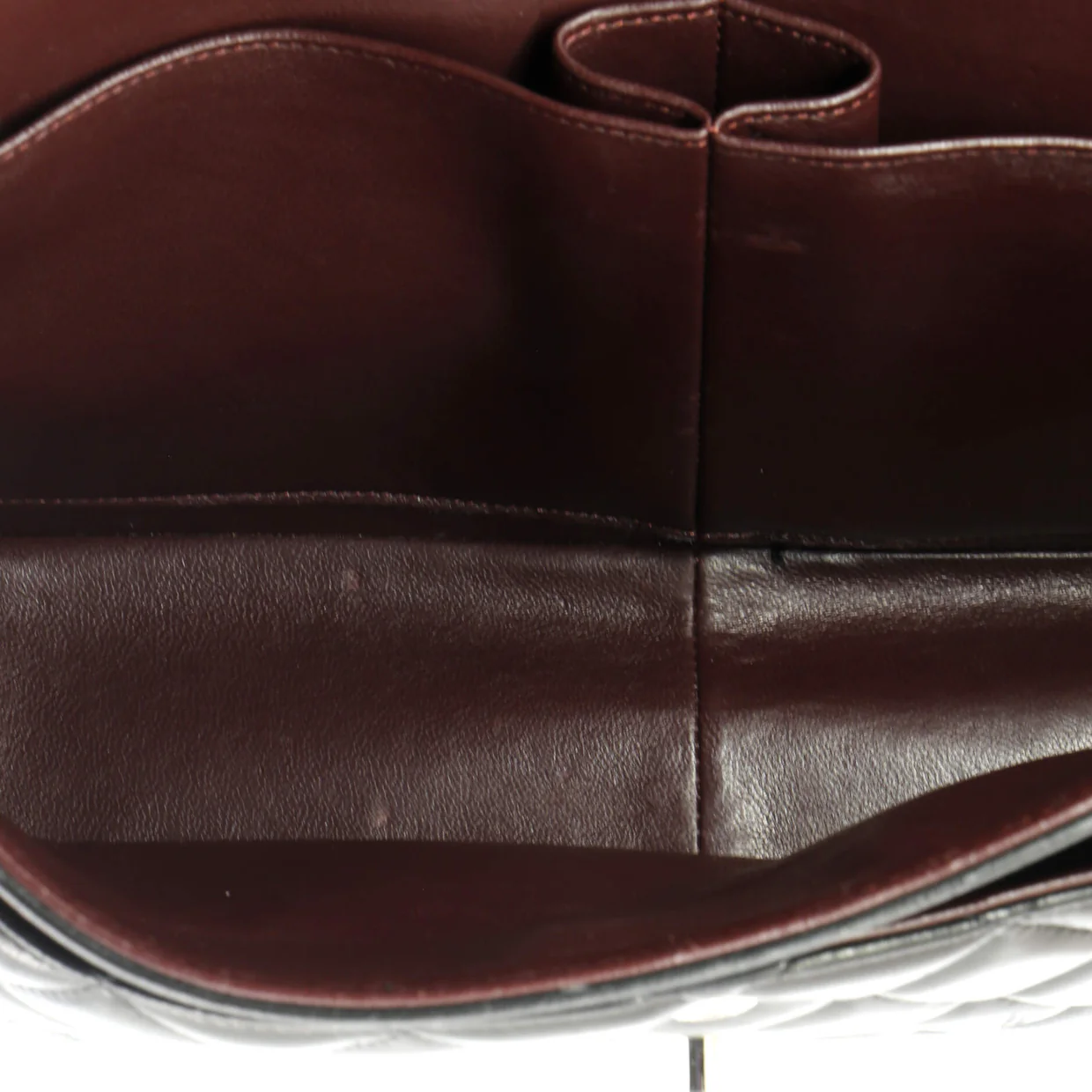 Classic Double Flap Bag Quilted Lambskin Jumbo - Deep Luxury