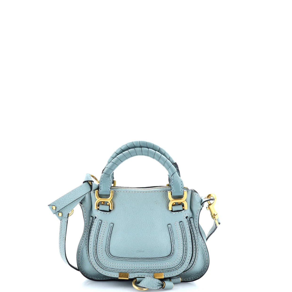 Marcie Satchel Leather Baby - Deep Luxury