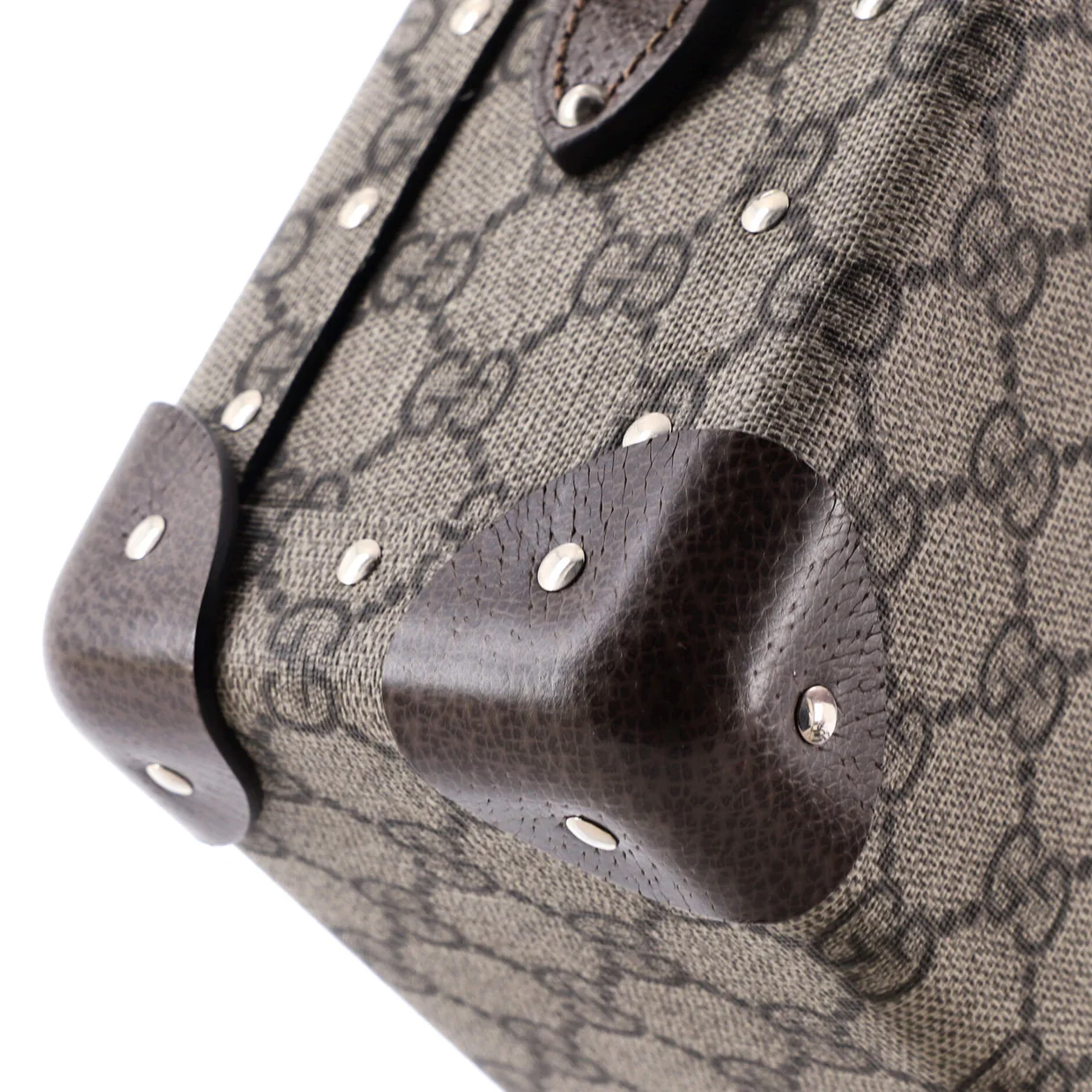 Bamboo Globe-Trotter Vanity Case GG Coated Canvas - Deep Luxury