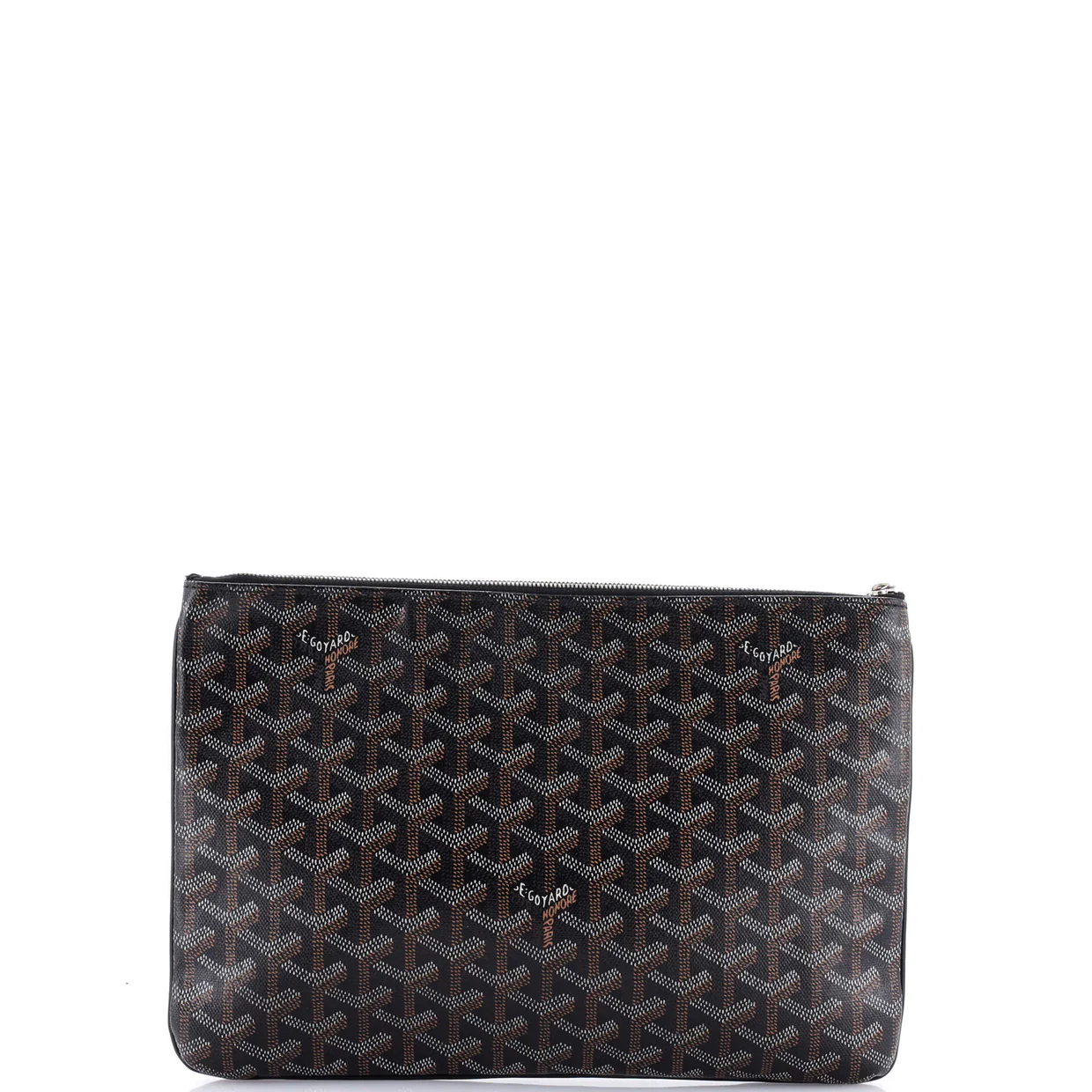 Senat Zip Pouch Coated Canvas MM - Deep Luxury