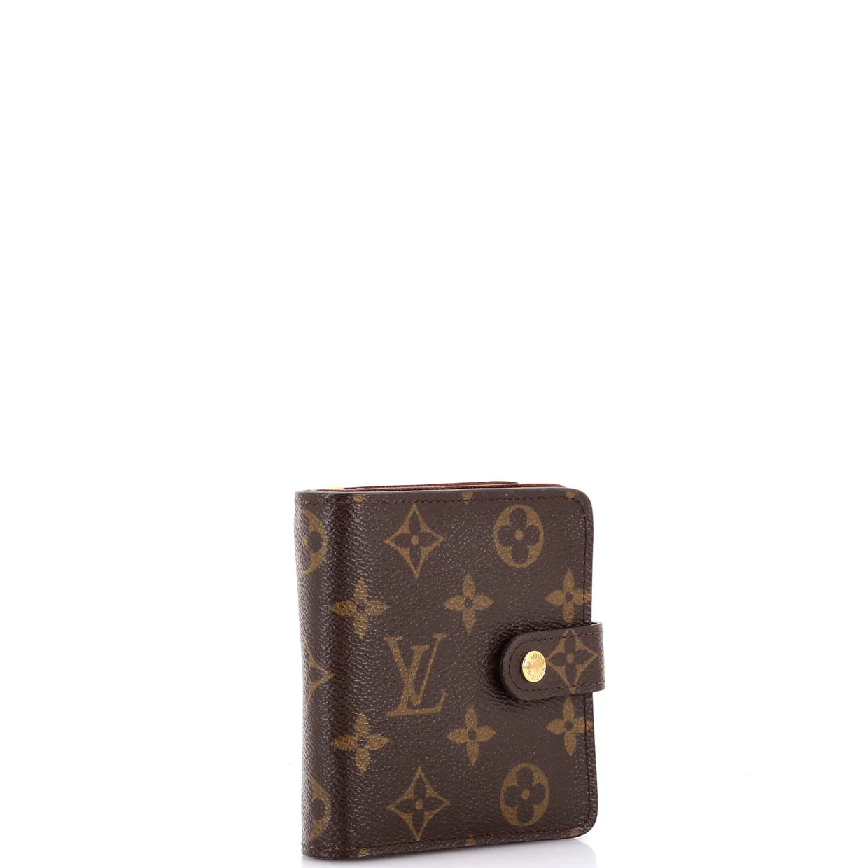 Compact Zippe Wallet Monogram Canvas - Deep Luxury