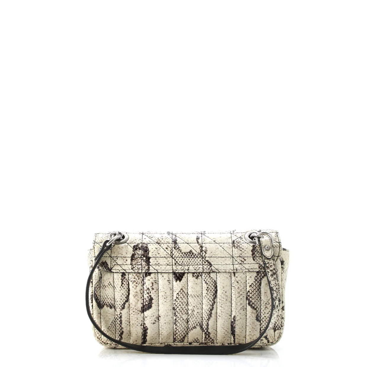 GG Marmont Flap Bag Matelasse Python Small - Deep Luxury