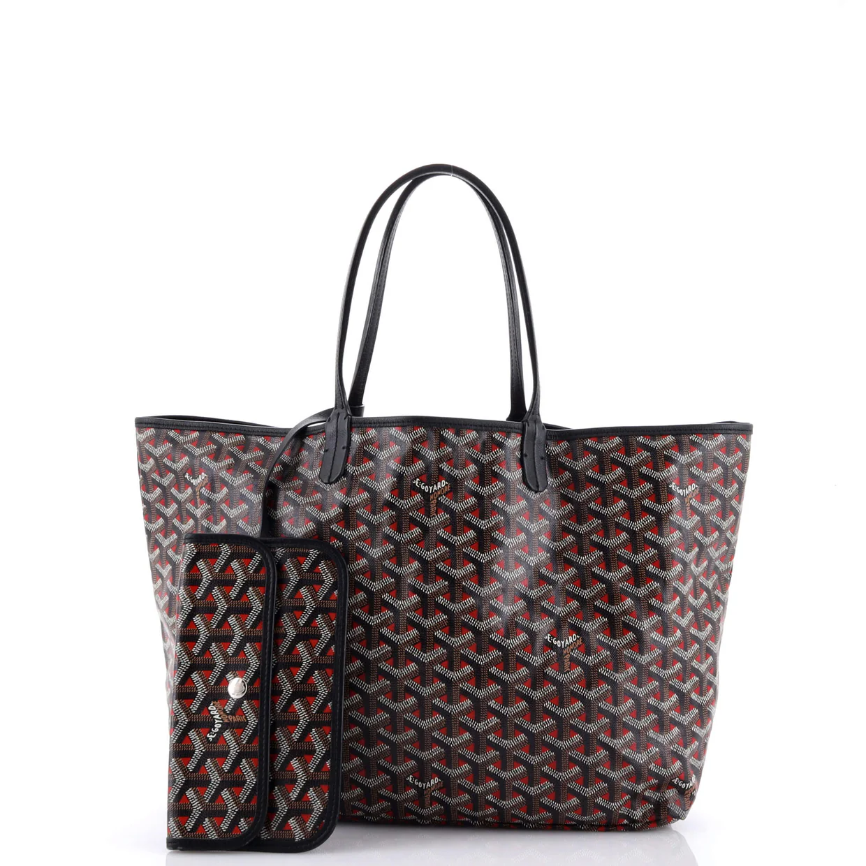 Saint Louis Tote Claire Voie Coated Canvas PM - Deep Luxury