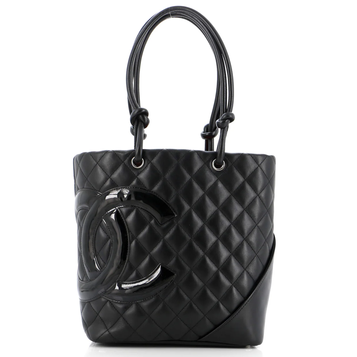 Cambon Tote Quilted Leather Medium - Deep Luxury
