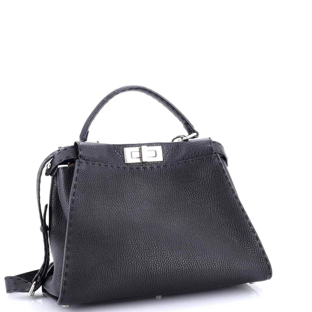 Selleria Peekaboo Bag Leather Medium - Deep Luxury