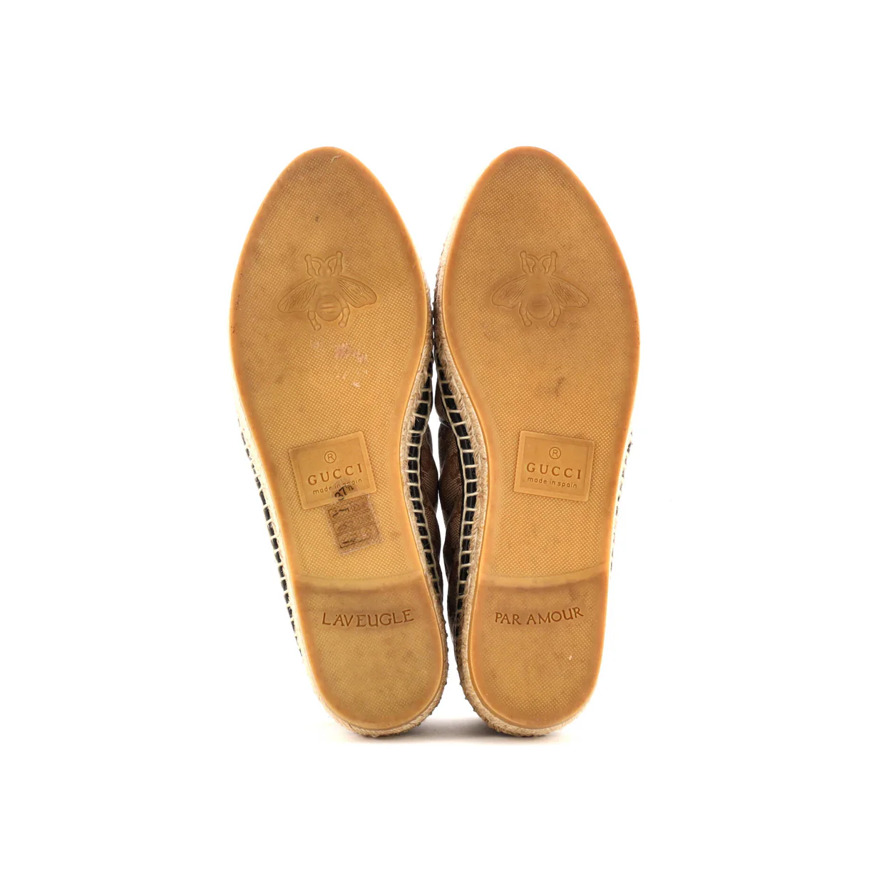 Women's GG Marmont Espadrilles Diagonal Quilted GG Canvas - Deep Luxury