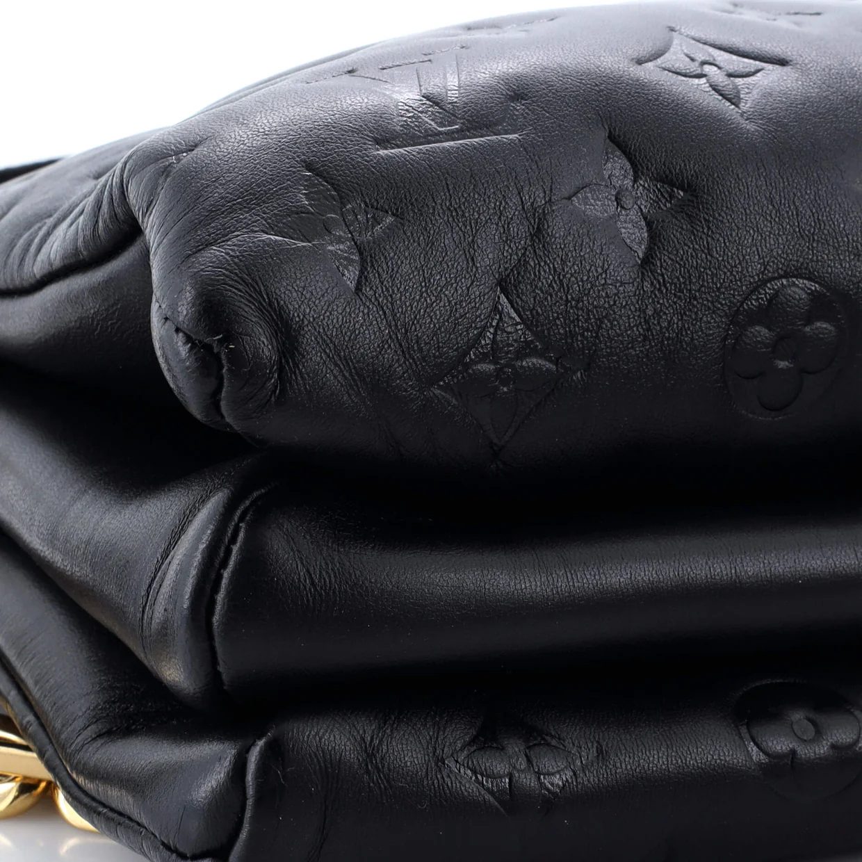 Coussin Bag Monogram Embossed Lambskin PM - Deep Luxury