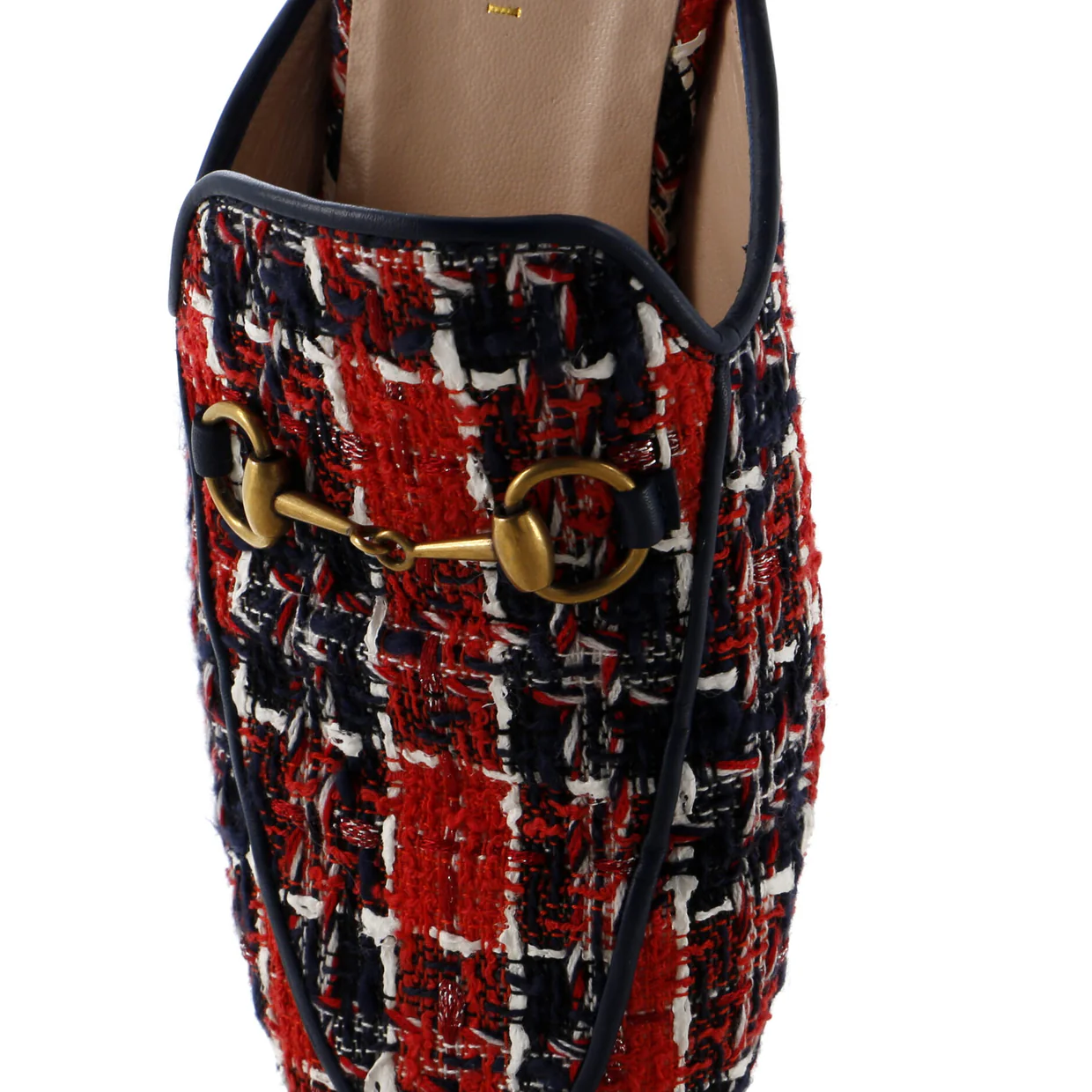 Women's Princetown Mules Tweed - Deep Luxury