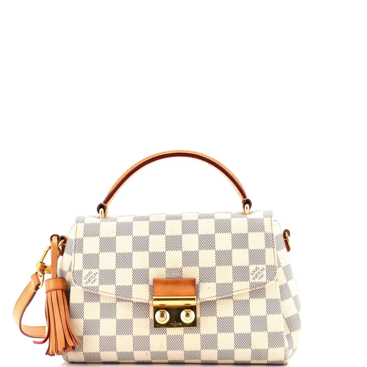 Croisette Handbag Damier - Deep Luxury