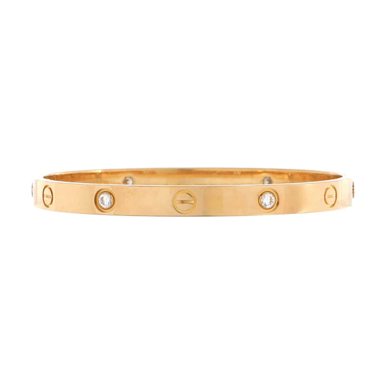 Love 4 Diamond Bracelet 18K Yellow Gold with Diamonds - Deep Luxury
