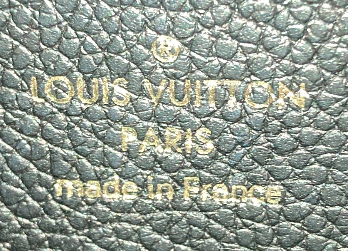 Clemence Wallet Monogram Empreinte Leather - Deep Luxury