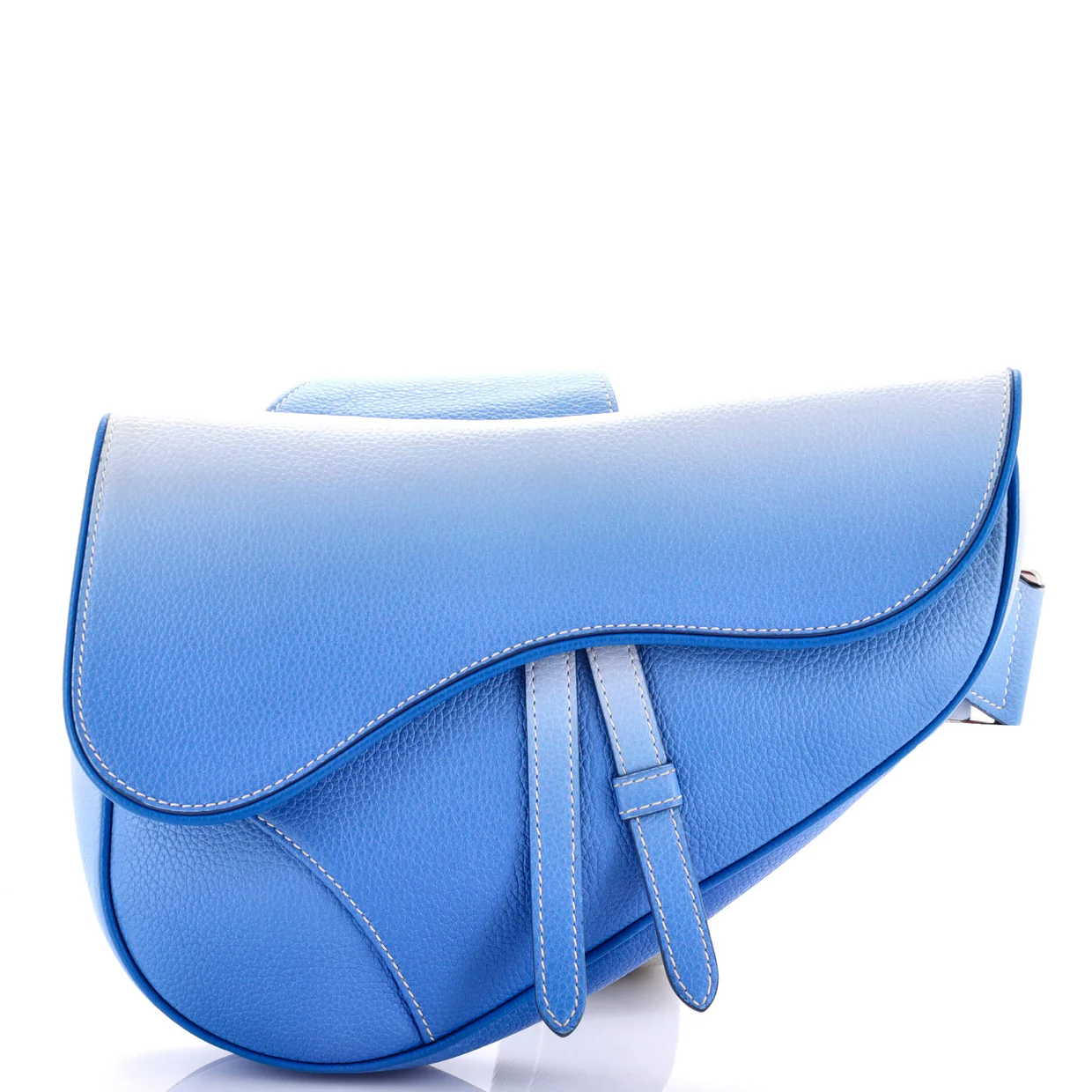 Saddle Crossbody Bag Leather Maxi - Deep Luxury