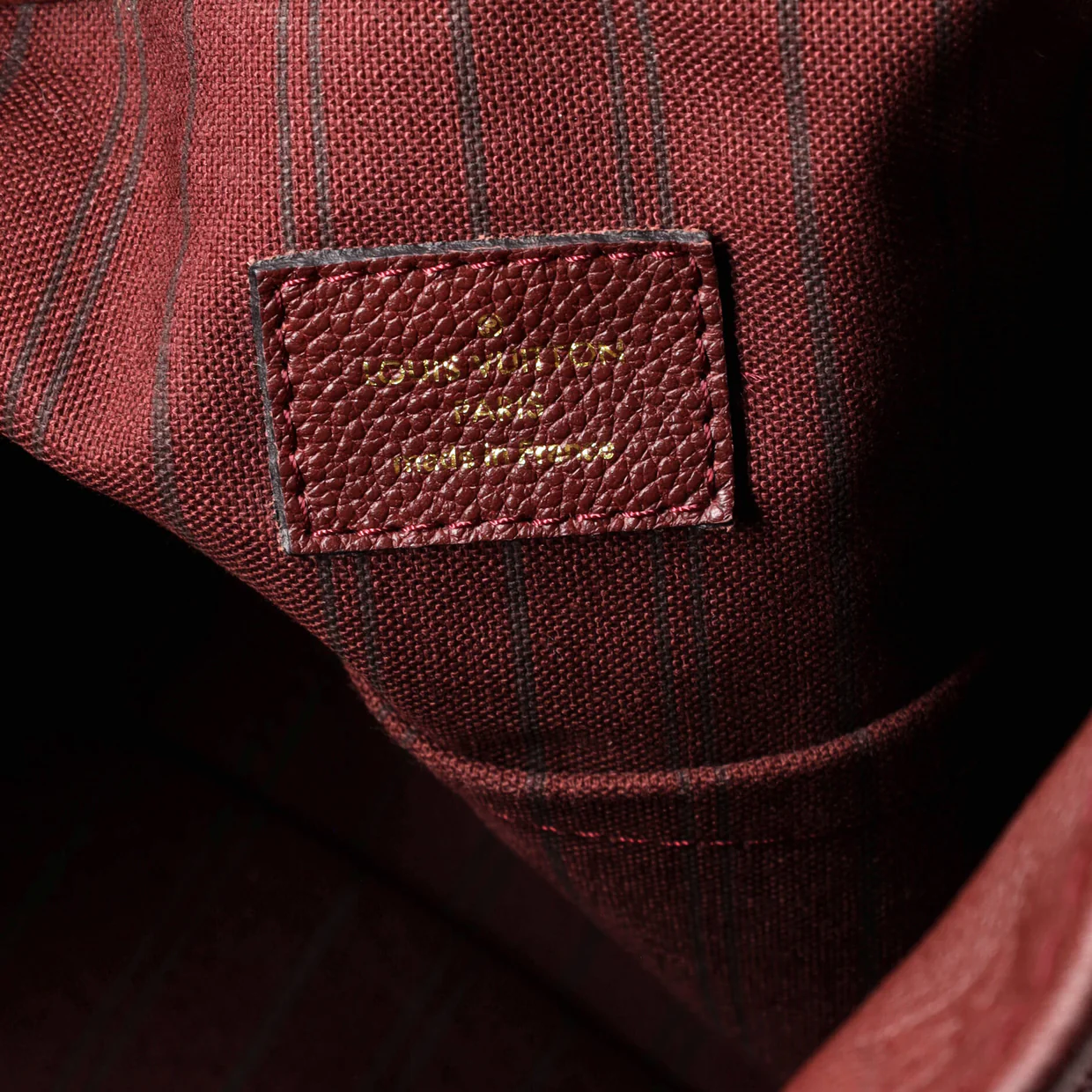 Artsy Handbag Monogram Empreinte Leather MM - Deep Luxury