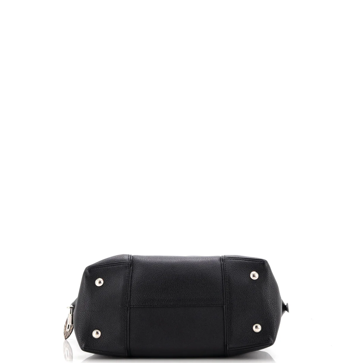 Soft Lockit Handbag Leather with Python MM - Deep Luxury