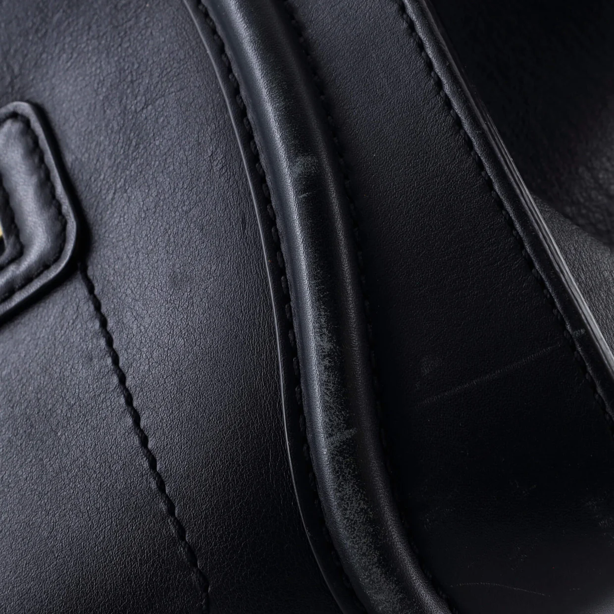 Luggage Bag Smooth Leather Mini - Deep Luxury