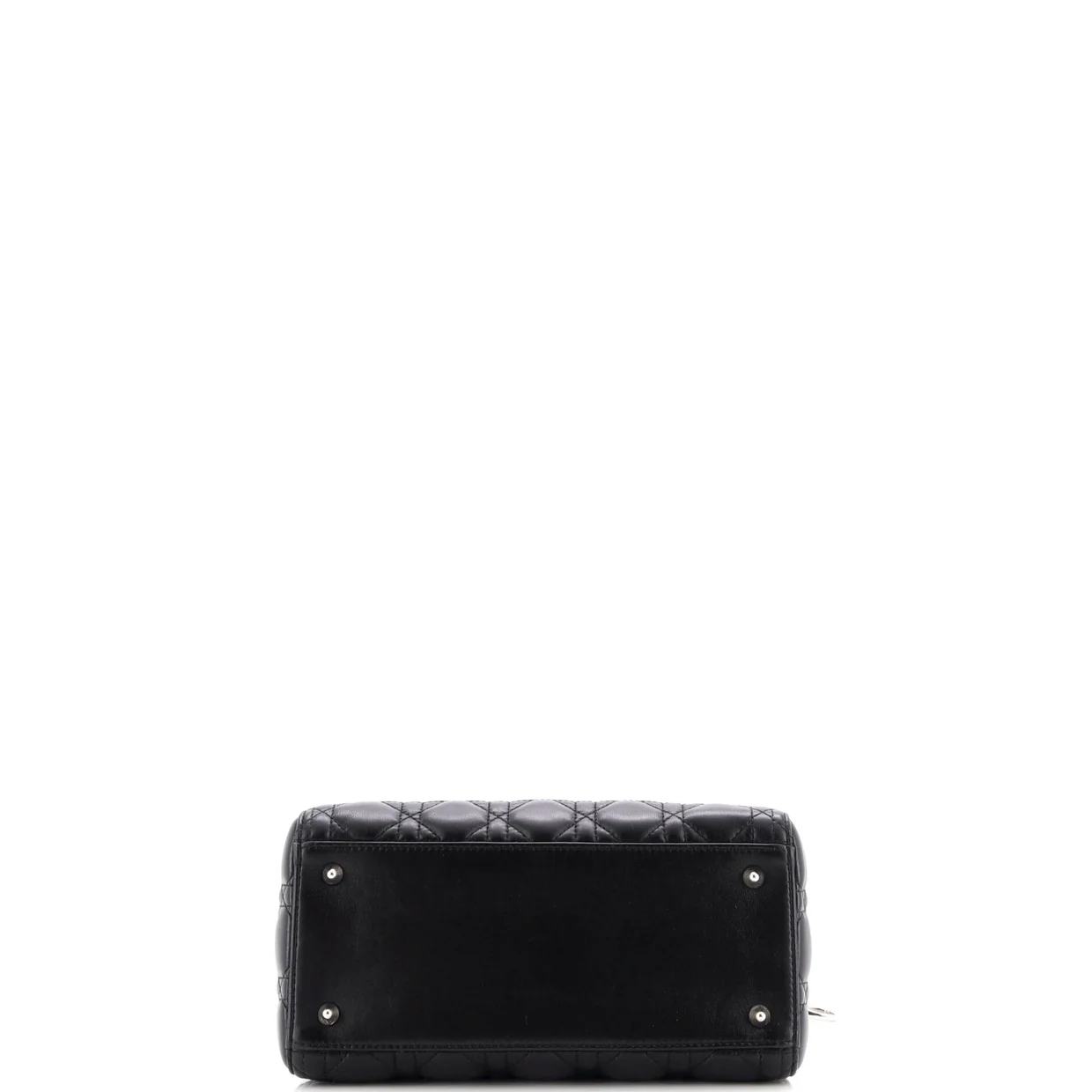 Lady Dior Bag Cannage Quilt Lambskin Medium - Deep Luxury