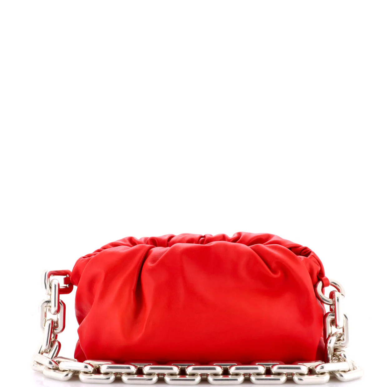 The Chain Pouch Leather - Deep Luxury