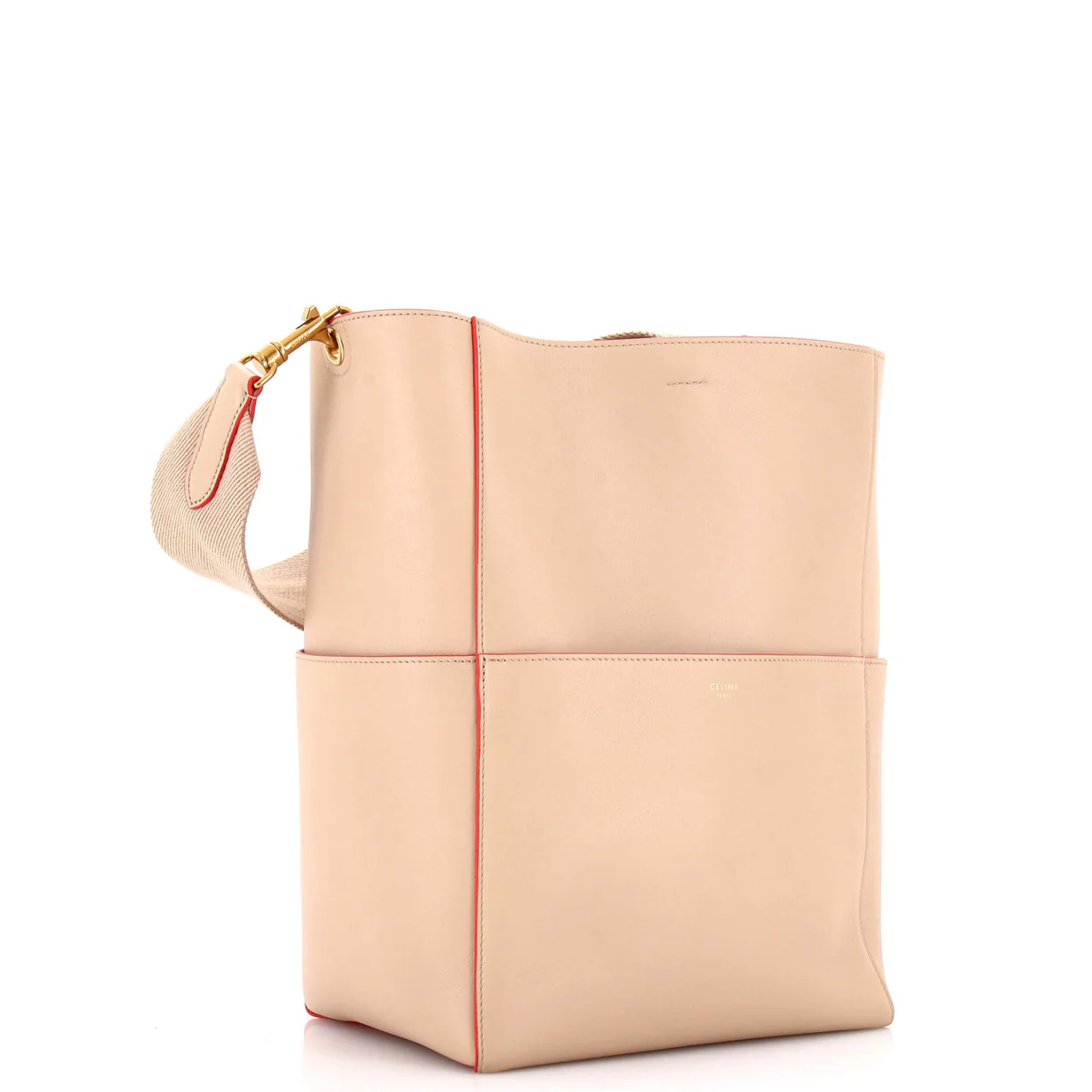 Sangle Seau Bag Calfskin Large - Deep Luxury