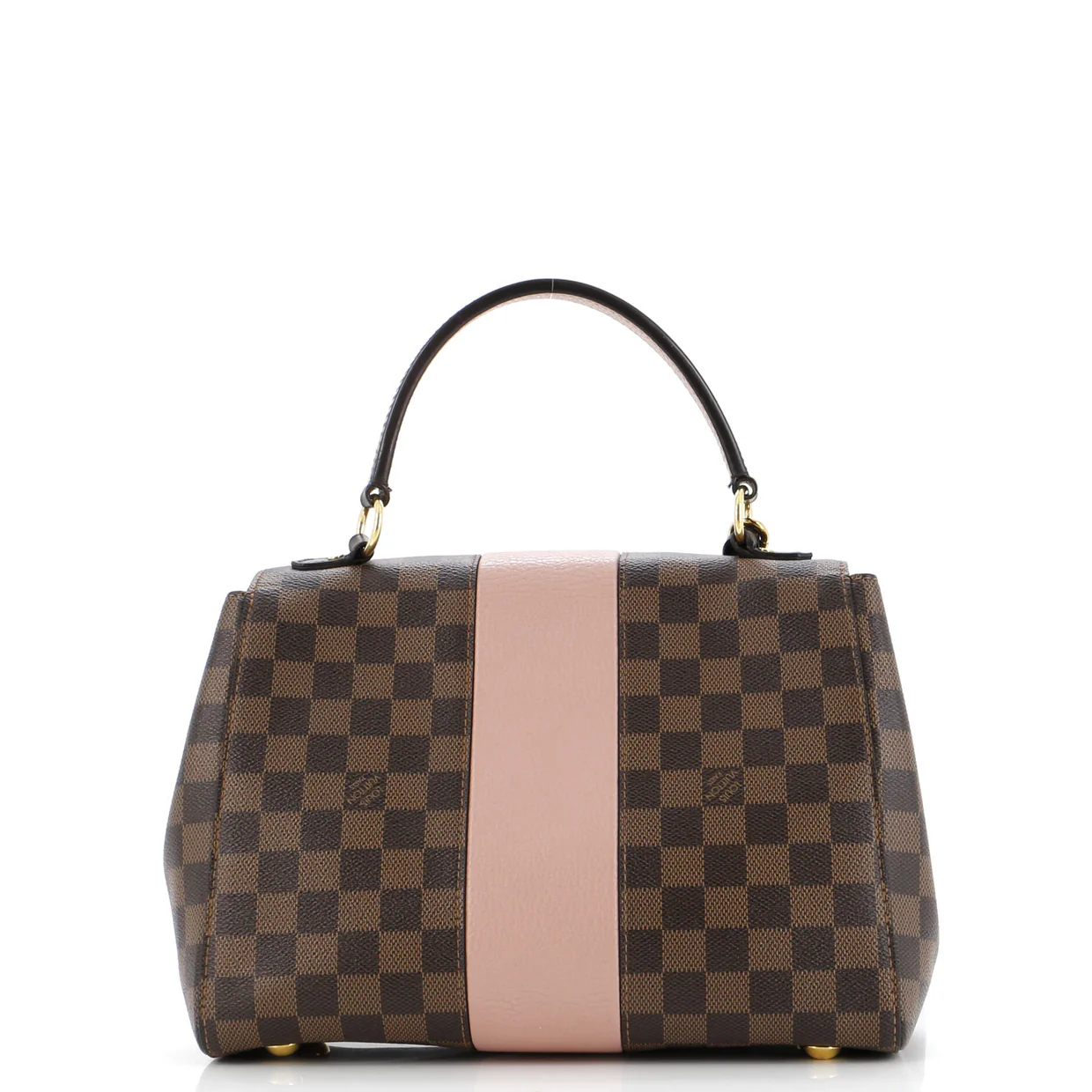 Bond Street Handbag Damier with Leather MM - Deep Luxury