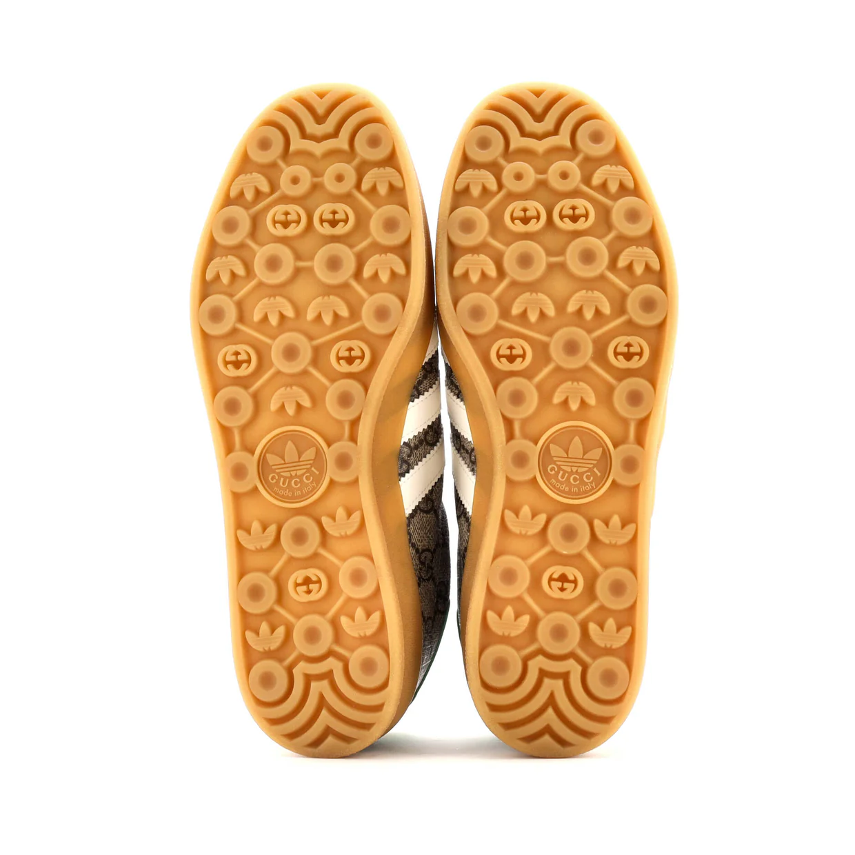 x Adidas Women's Gazelle Sneakers GG Coated Canvas - Deep Luxury