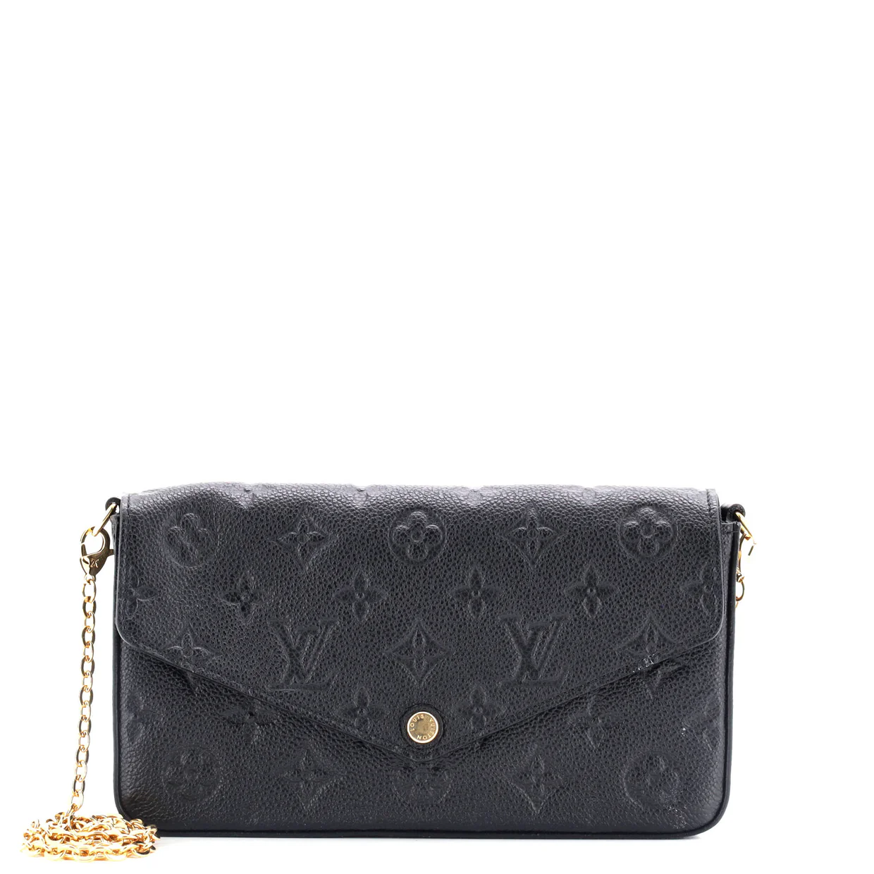 Felicie Pochette Monogram Empreinte Leather - Deep Luxury