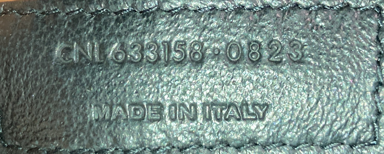 Niki Chain Flap Bag Leather Medium - Deep Luxury