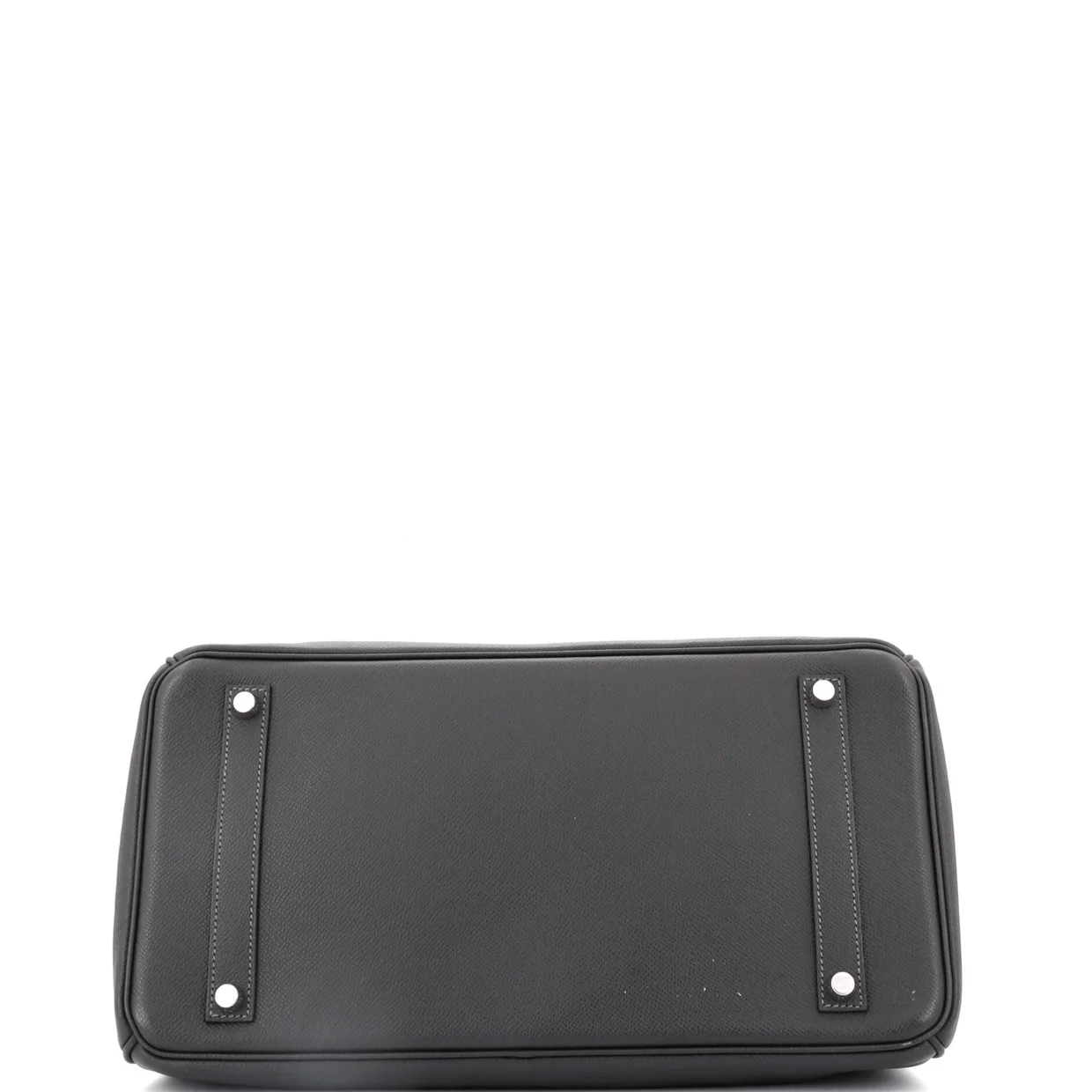 Birkin Handbag Grey Epsom with Palladium Hardware 35 - Deep Luxury