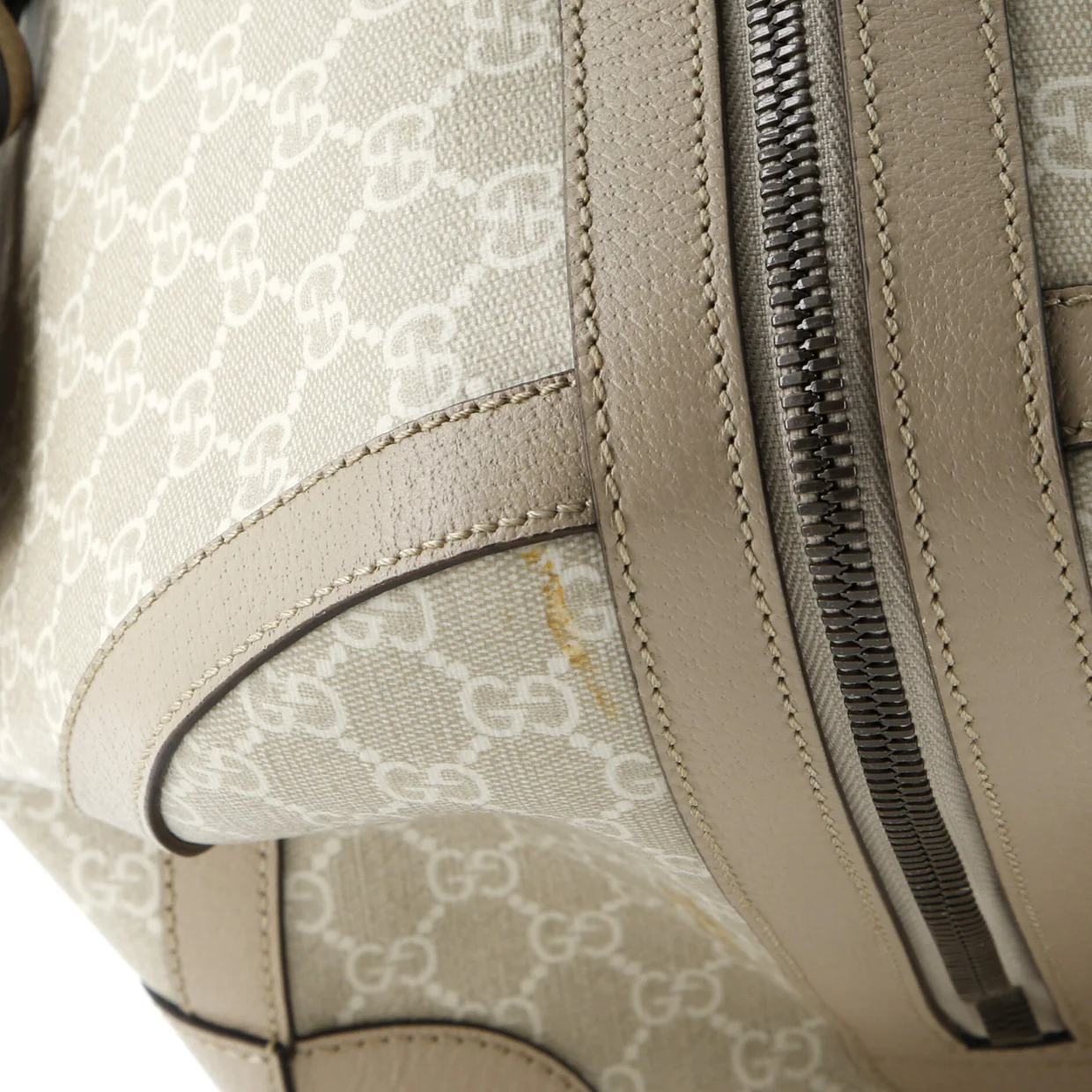 Savoy Web Convertible Duffle Bag GG Coated Canvas Medium - Deep Luxury