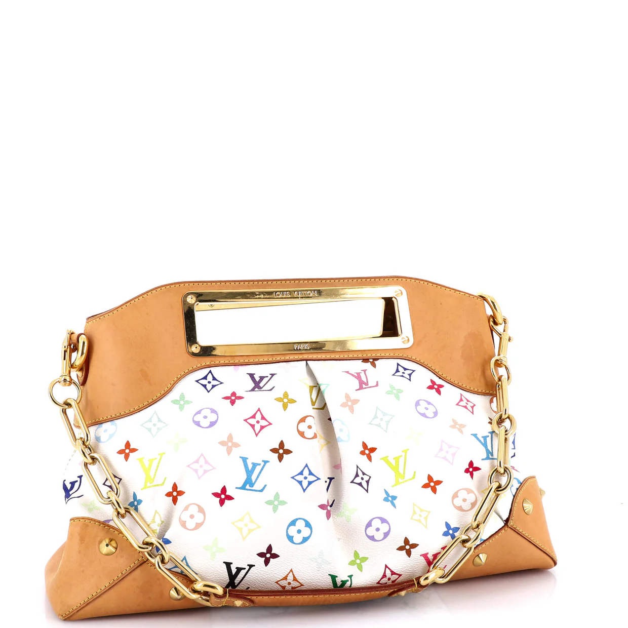 Judy Handbag Monogram Multicolor MM - Deep Luxury