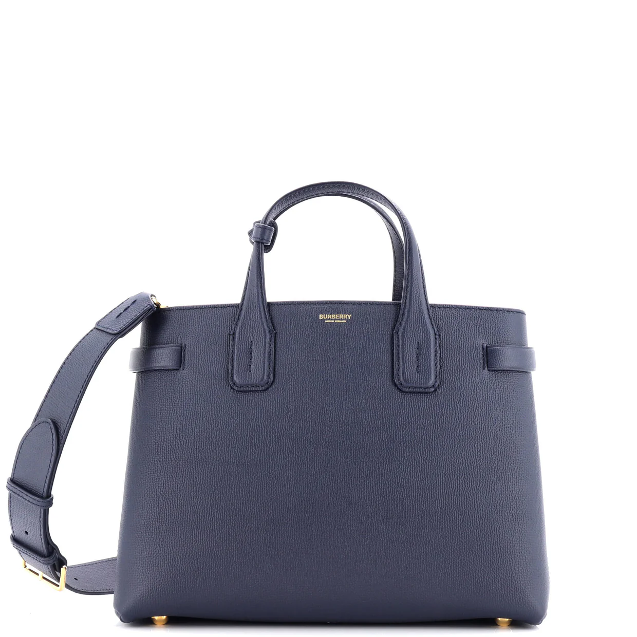 Banner Tote Leather Medium - Deep Luxury