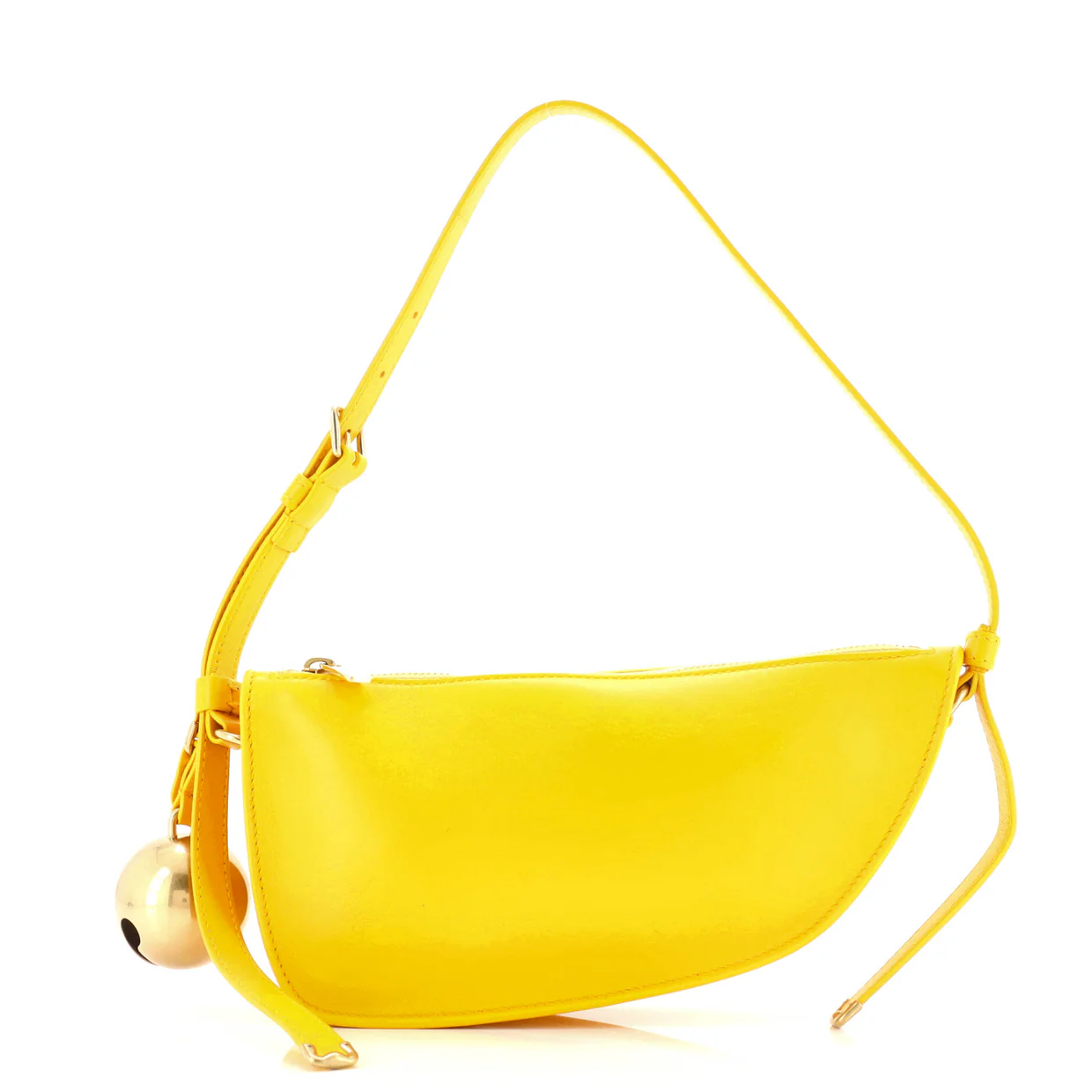 Shield Sling Shoulder Bag Leather Mini - Deep Luxury