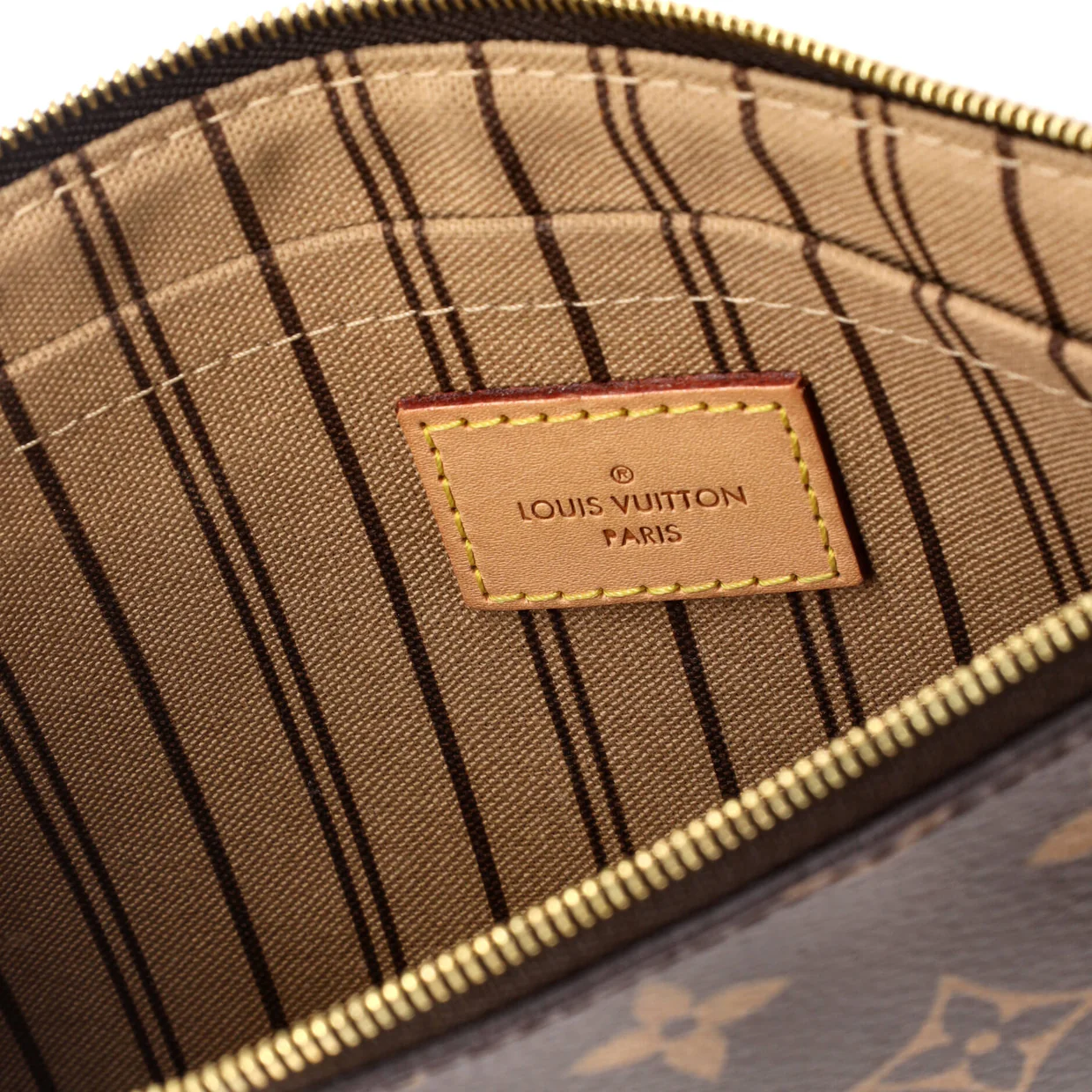 Neverfull Pochette Monogram Canvas Large - Deep Luxury