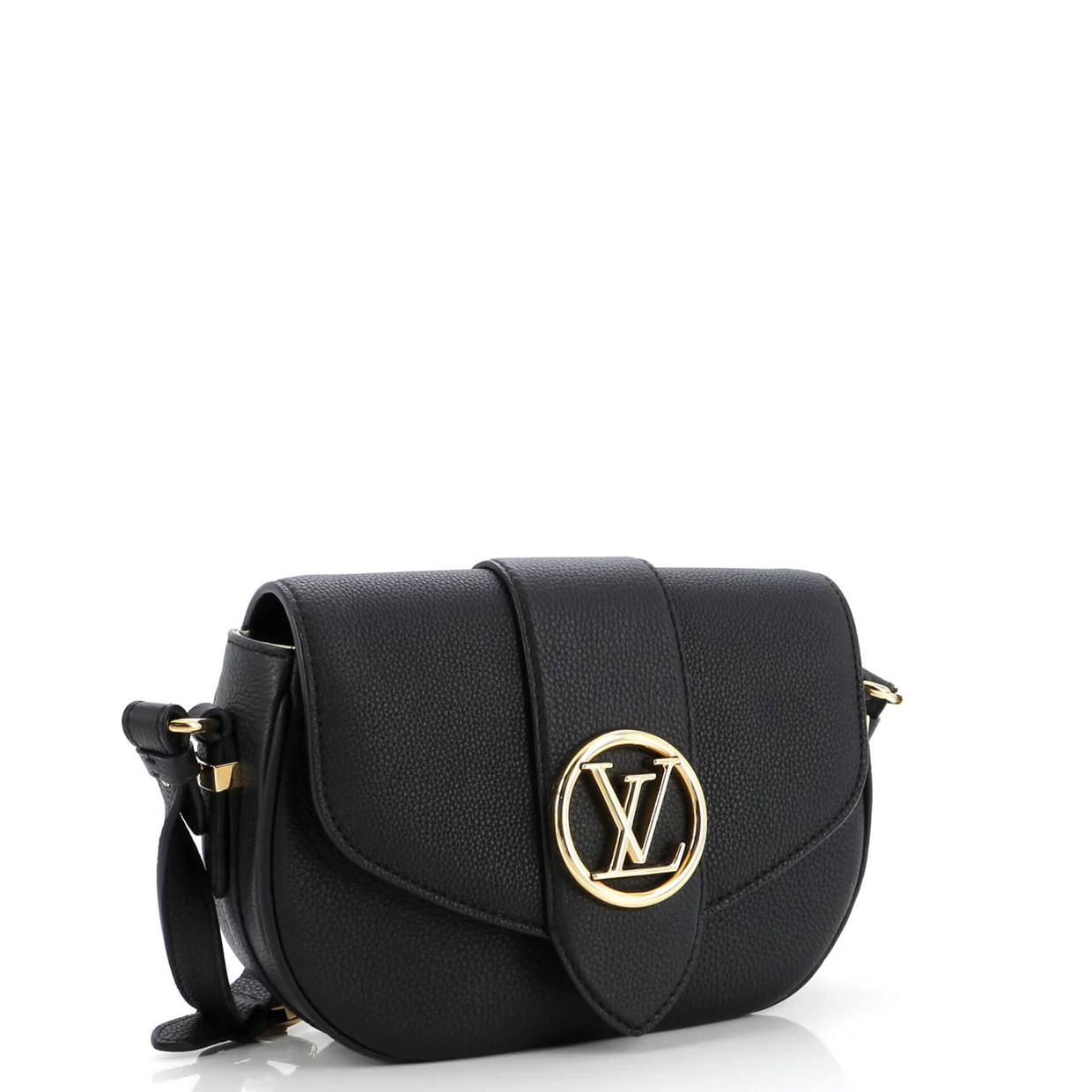 LV Pont 9 Soft Bag Leather MM - Deep Luxury