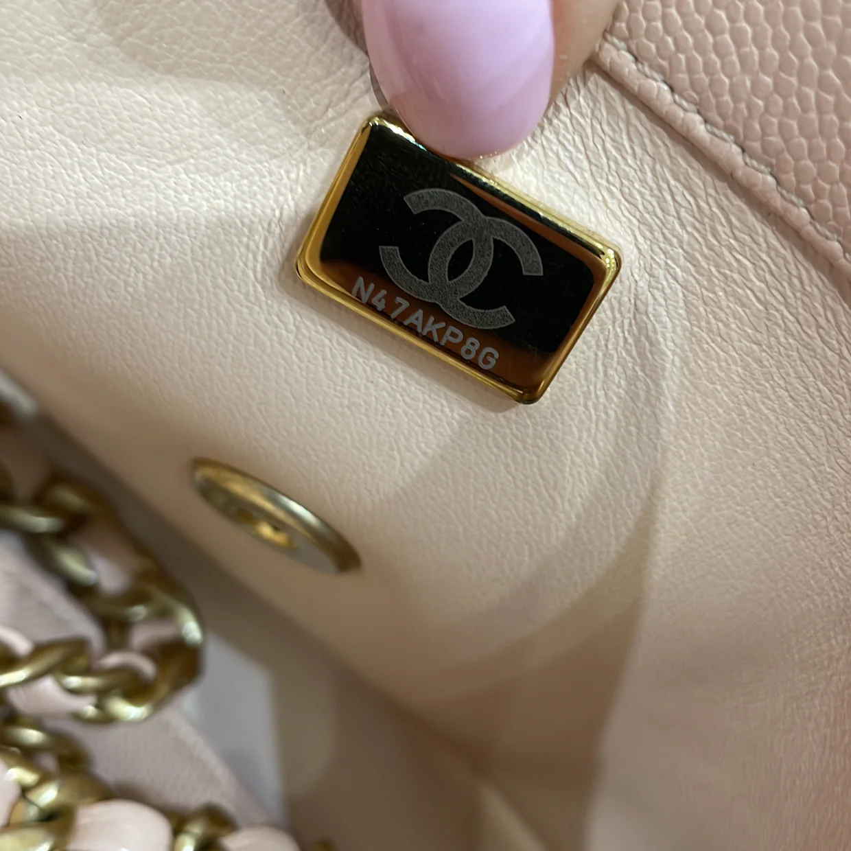 Carry Me Top Handle Flap Bag Quilted Caviar Small - Deep Luxury