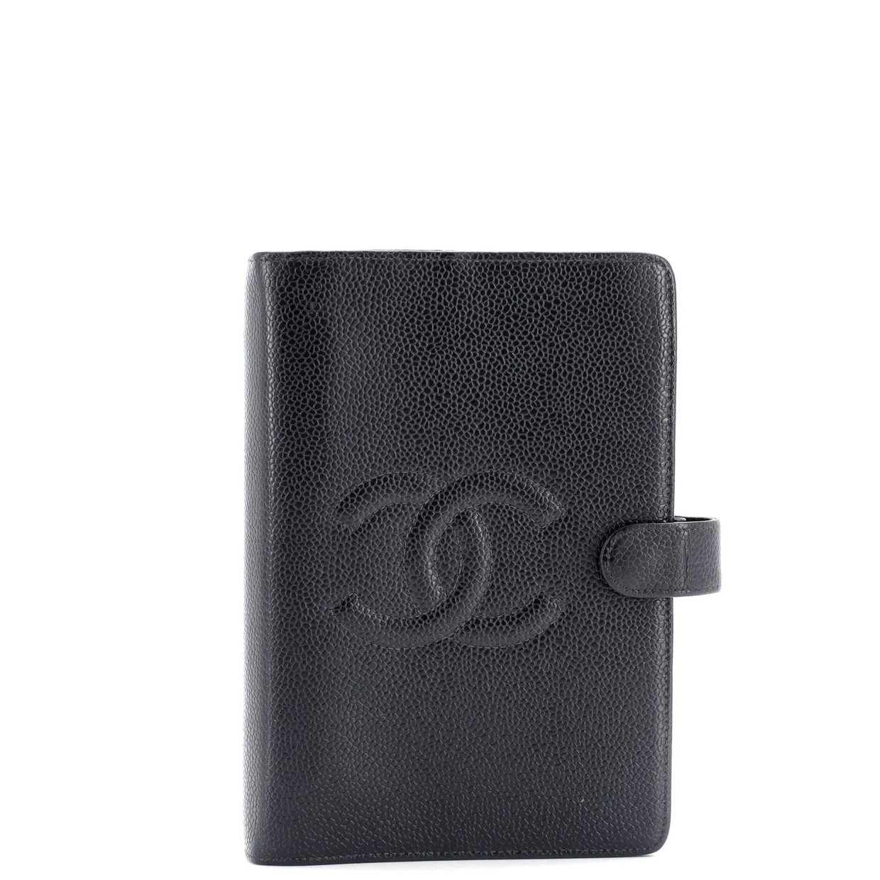 Timeless CC Ring Agenda Cover Caviar Small - Deep Luxury