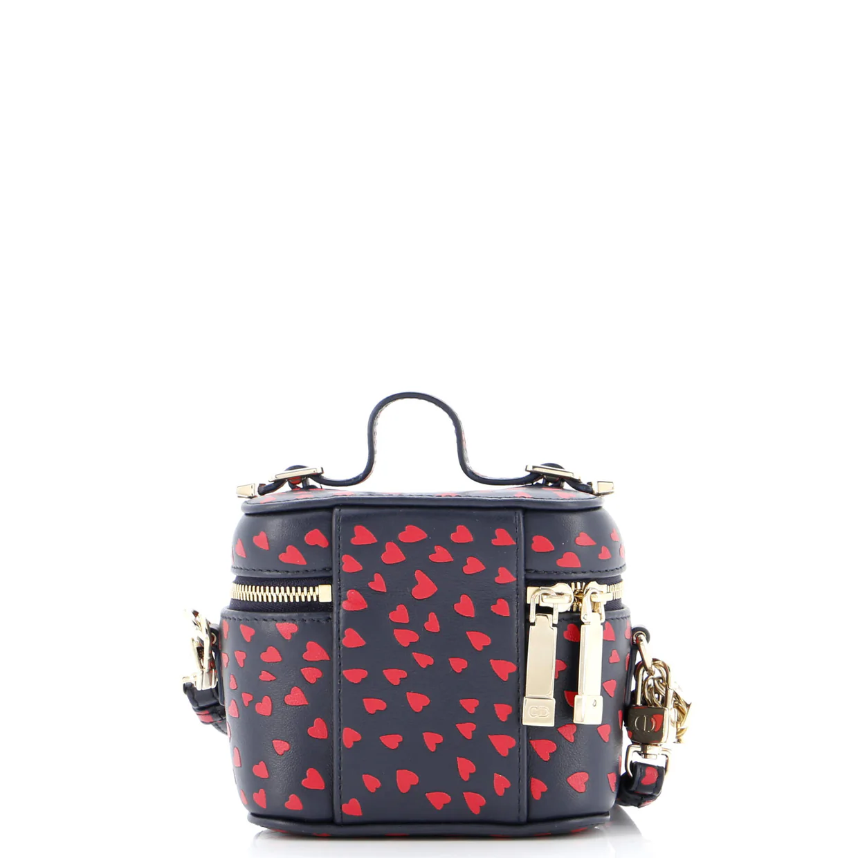 Lady Dior Vanity Case Printed Leather Micro - Deep Luxury