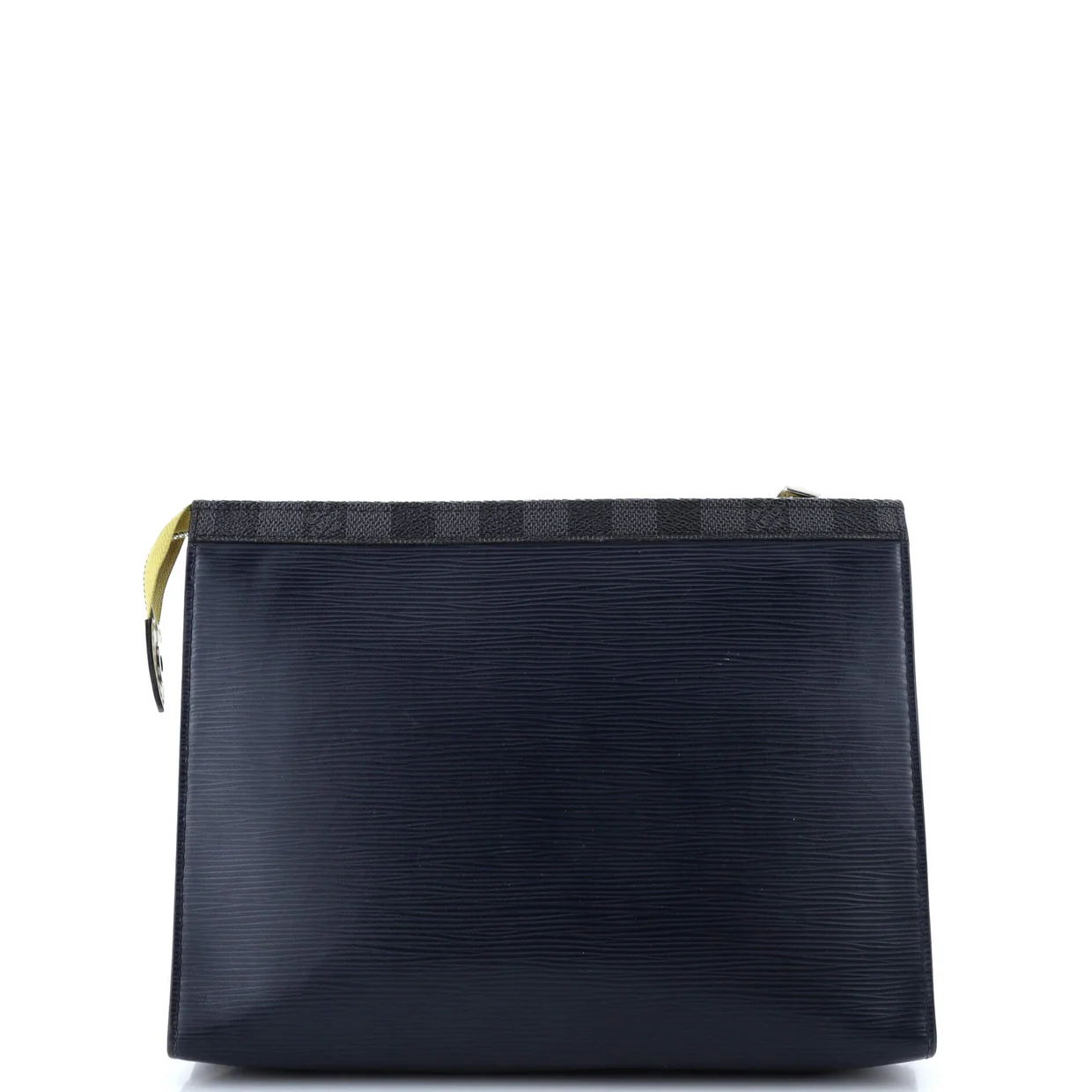Pochette Voyage Epi Leather with Damier Graphite MM - Deep Luxury