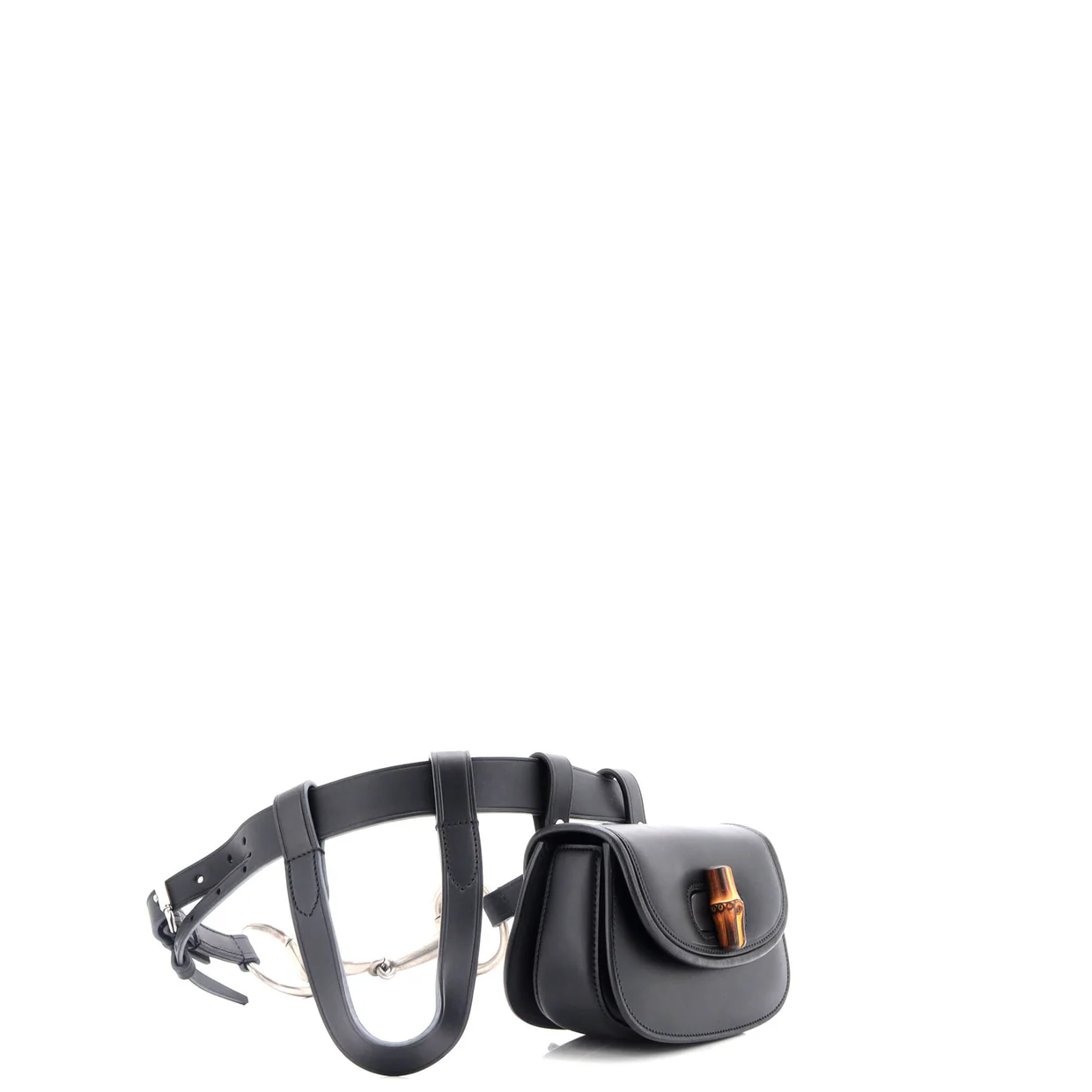 Bamboo 1947 Belt Bag Leather Mini - Deep Luxury