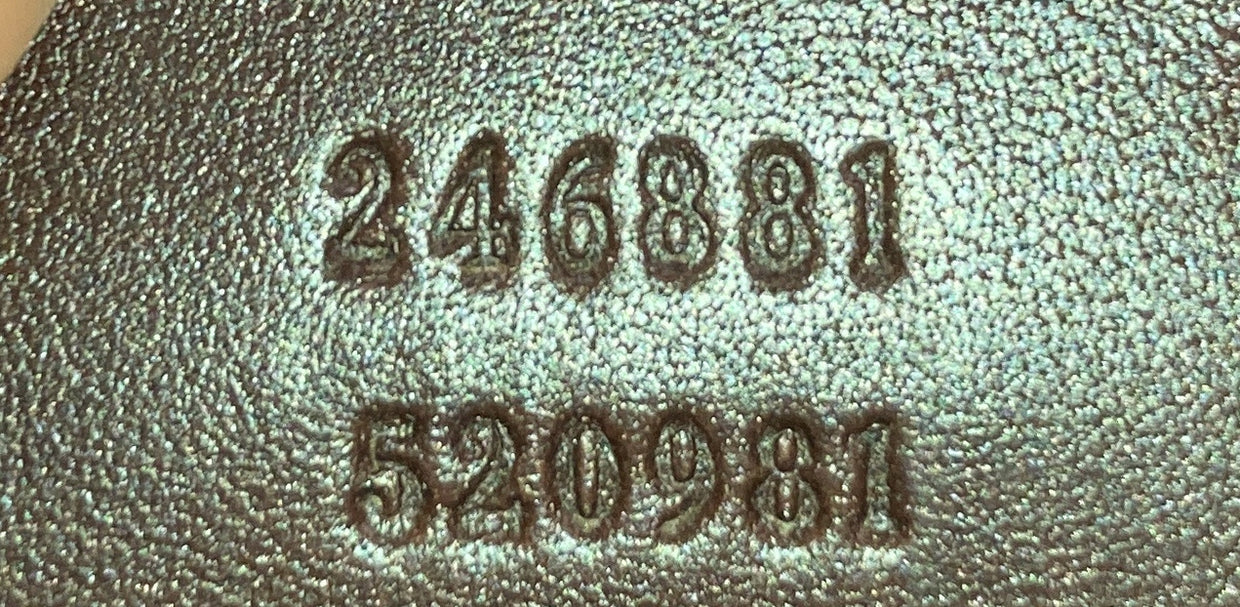 Double Pocket Messenger Bag GG Coated Canvas Large - Deep Luxury