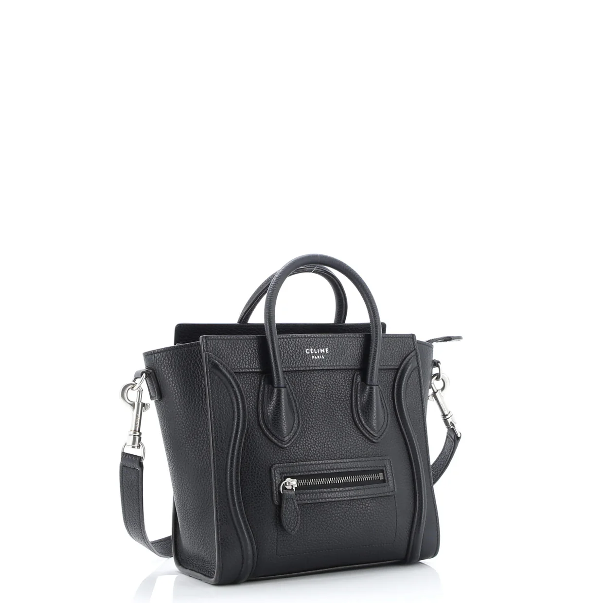 Luggage Bag Grainy Leather Nano - Deep Luxury