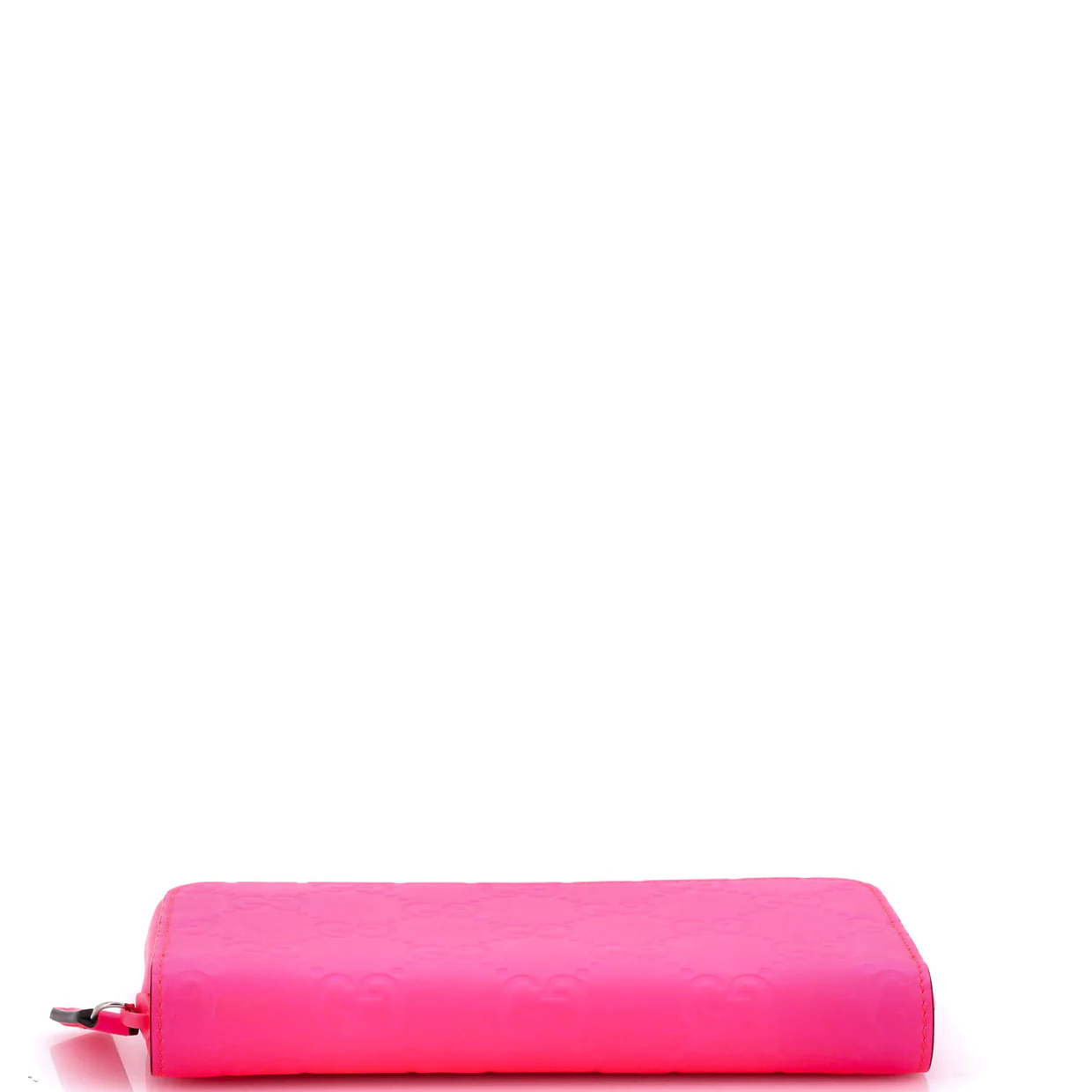 Zip Around Wallet GG Rubber Effect Leather - Deep Luxury