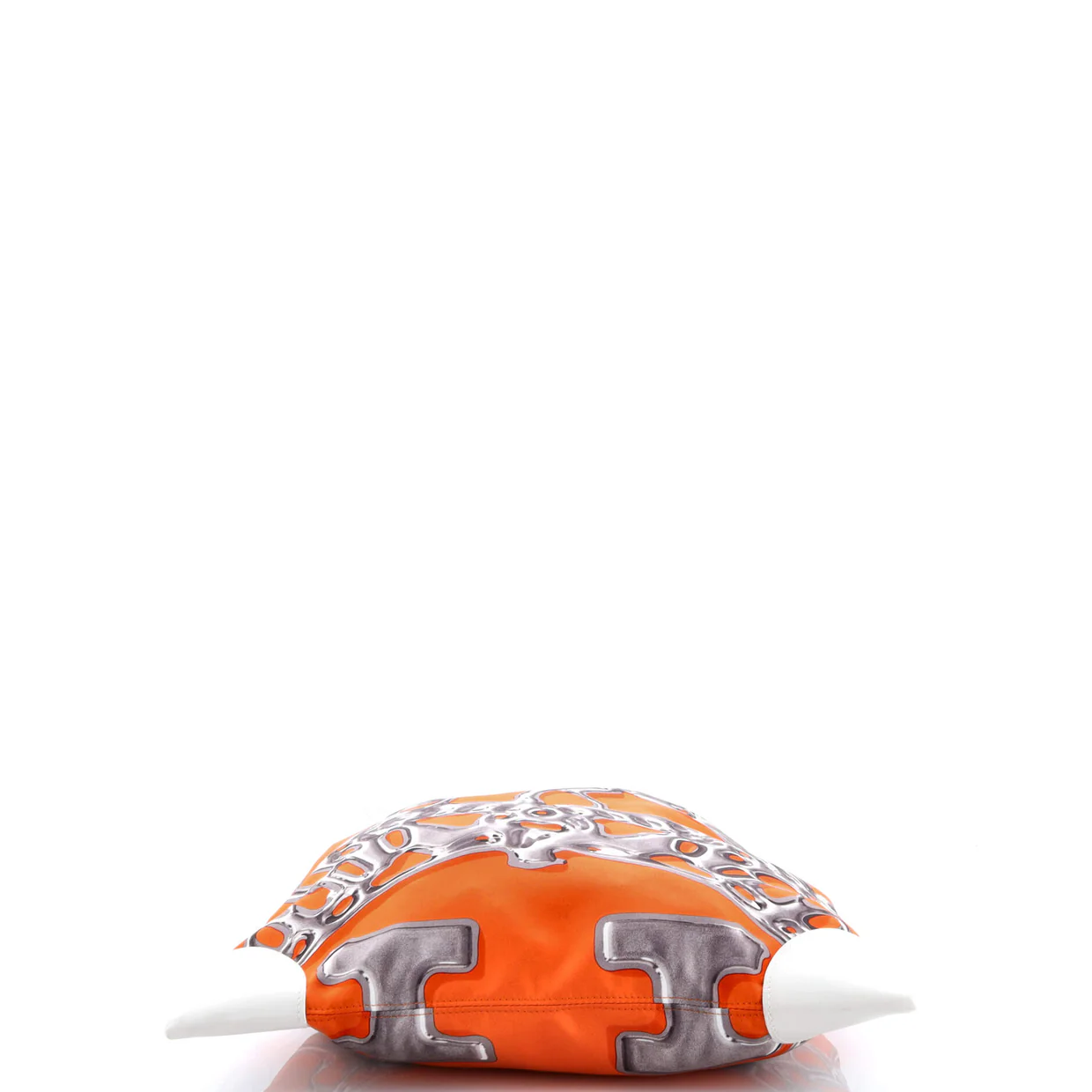 Silky City Bag Printed Silk and Leather PM - Deep Luxury