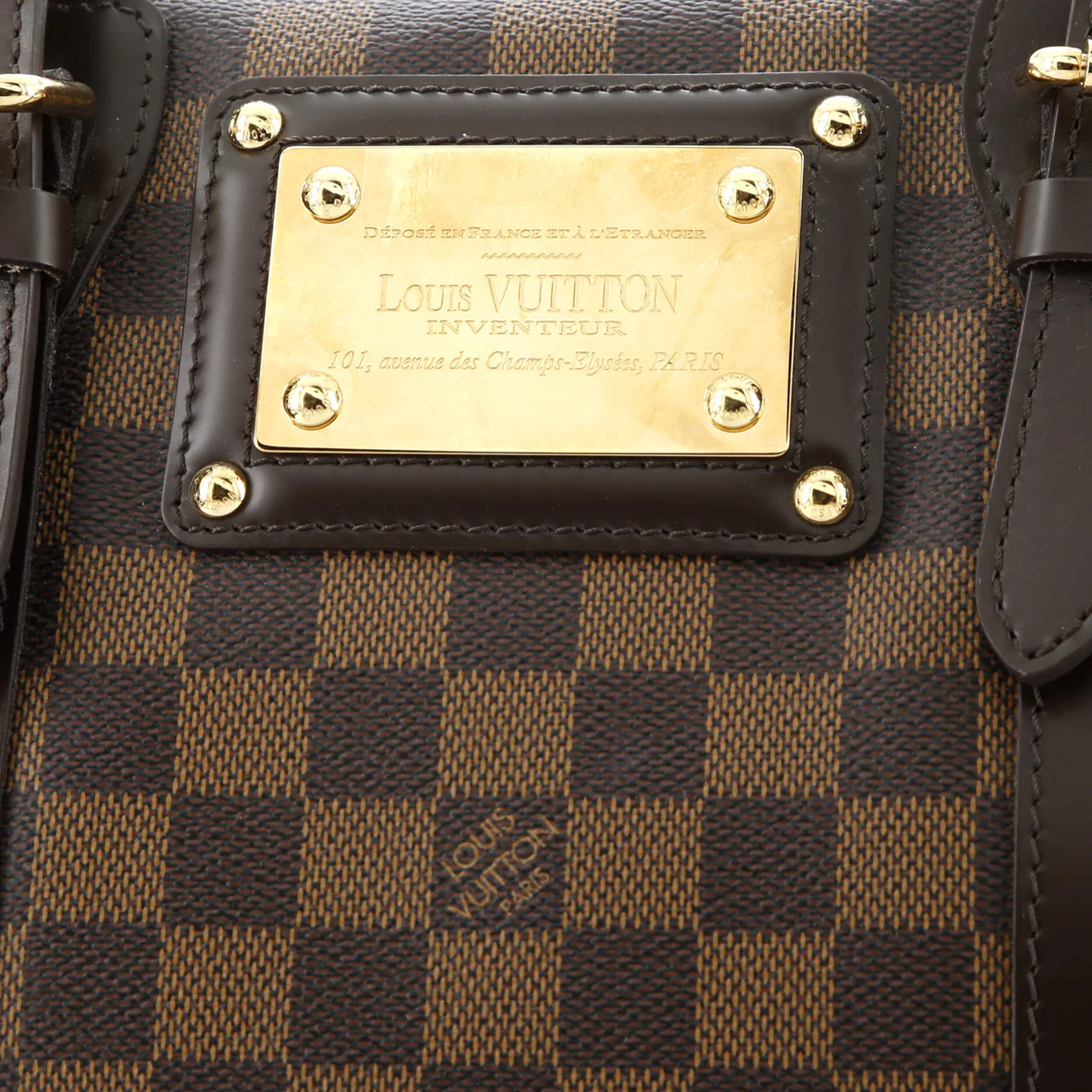 Berkeley Handbag Damier - Deep Luxury