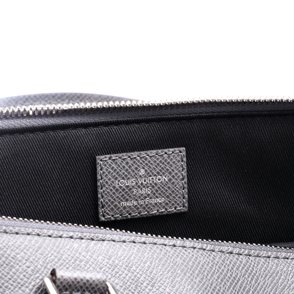 Slim Briefcase Taiga Leather - Deep Luxury