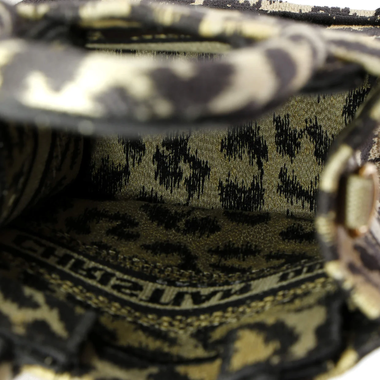 Book Tote Phone Bag Embroidered Canvas Mini - Deep Luxury