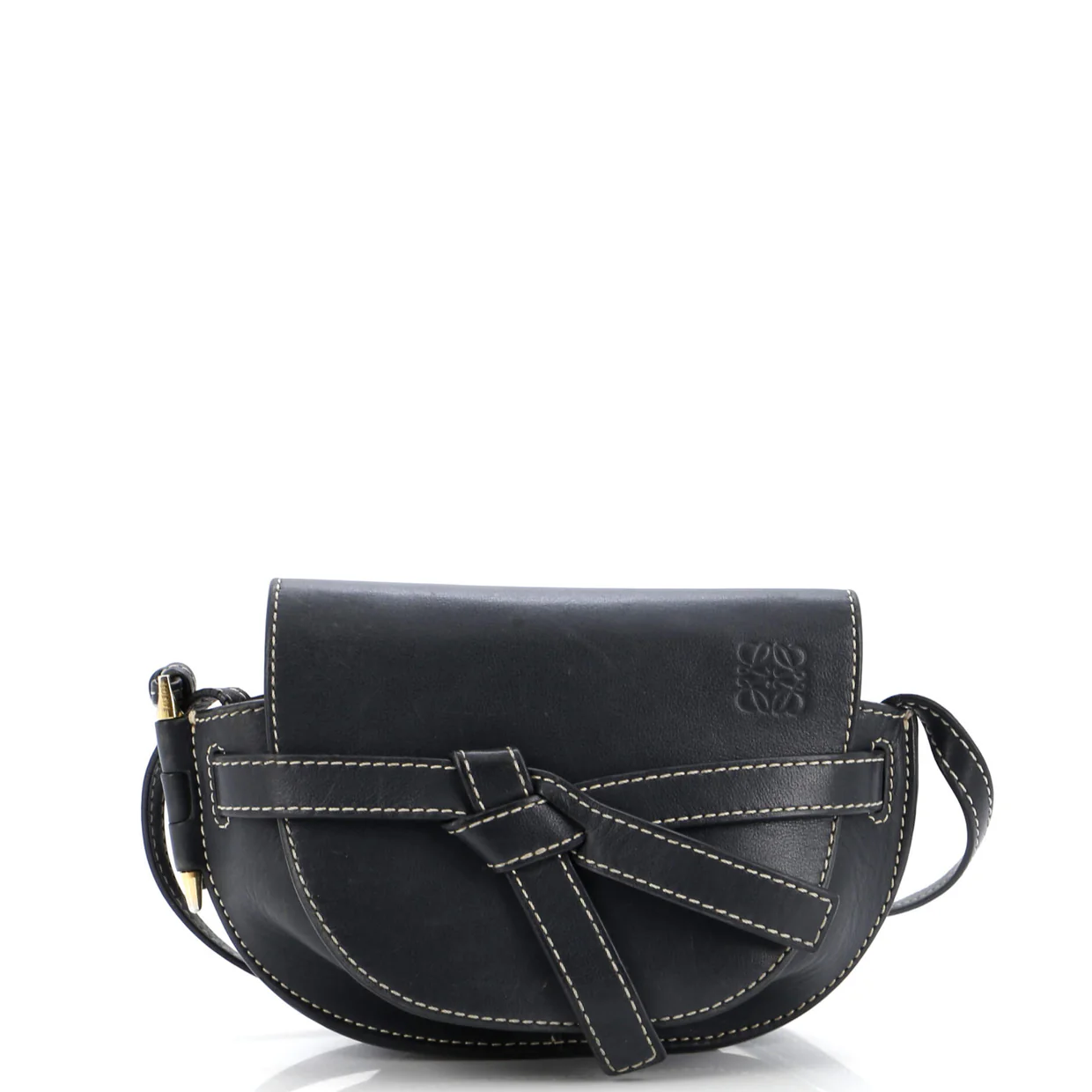 Gate Shoulder Bag Leather Mini - Deep Luxury