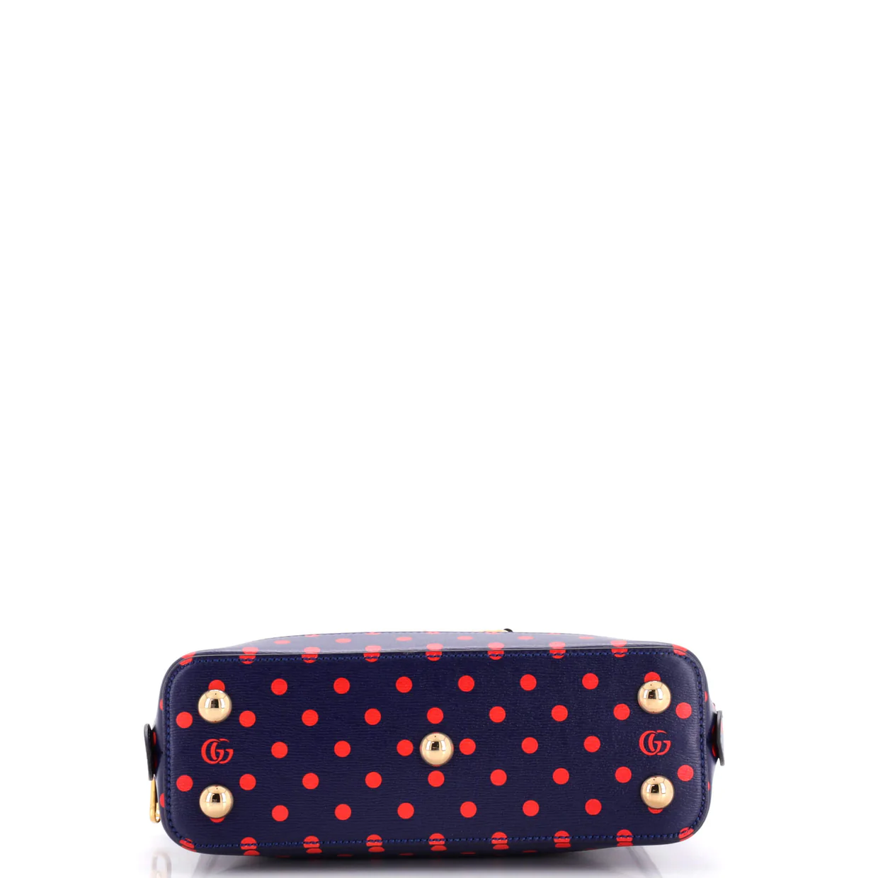 Horsebit 1955 Top Handle Bag Printed Leather Small - Deep Luxury