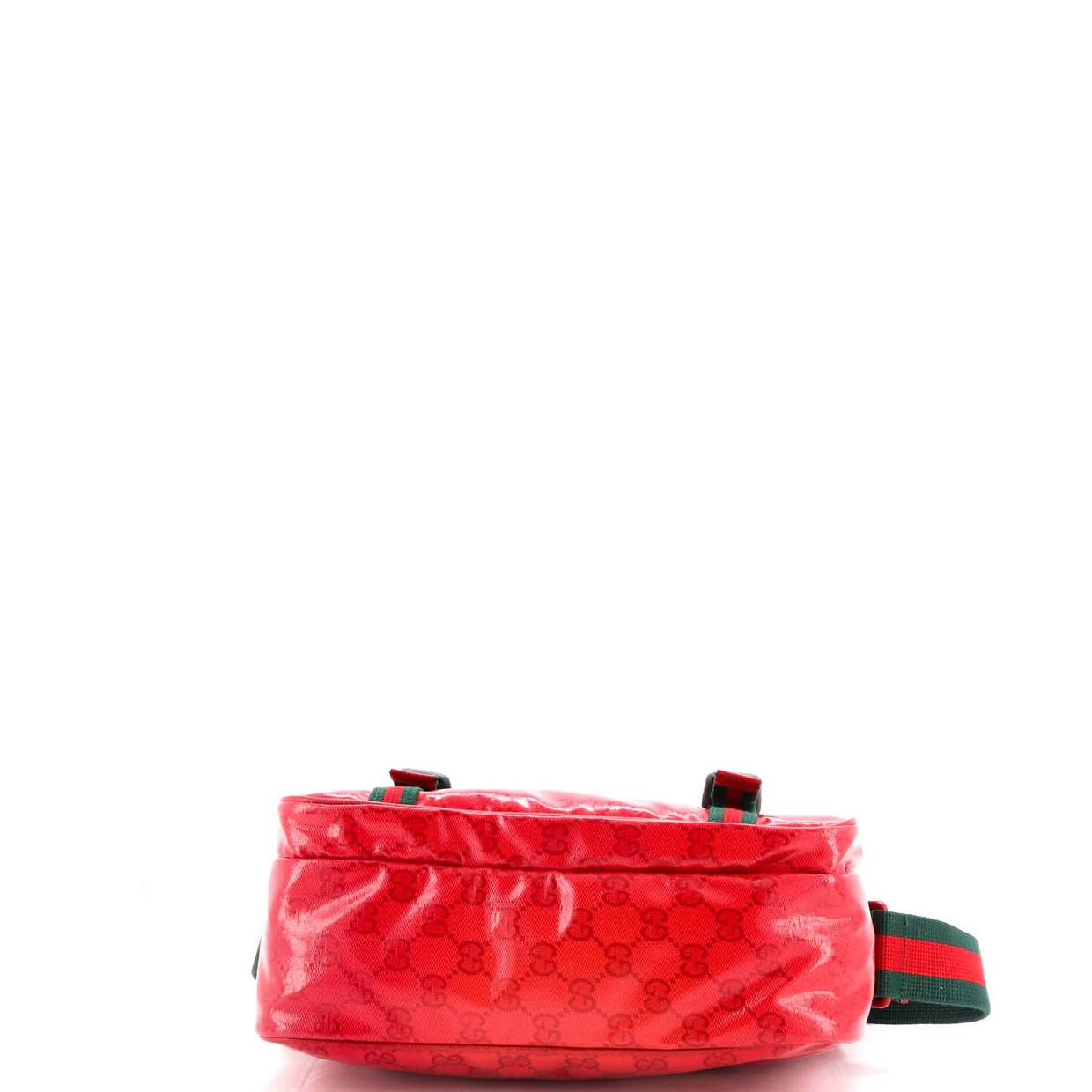 Web Buckle Messenger Bag GG Coated Canvas Small - Deep Luxury