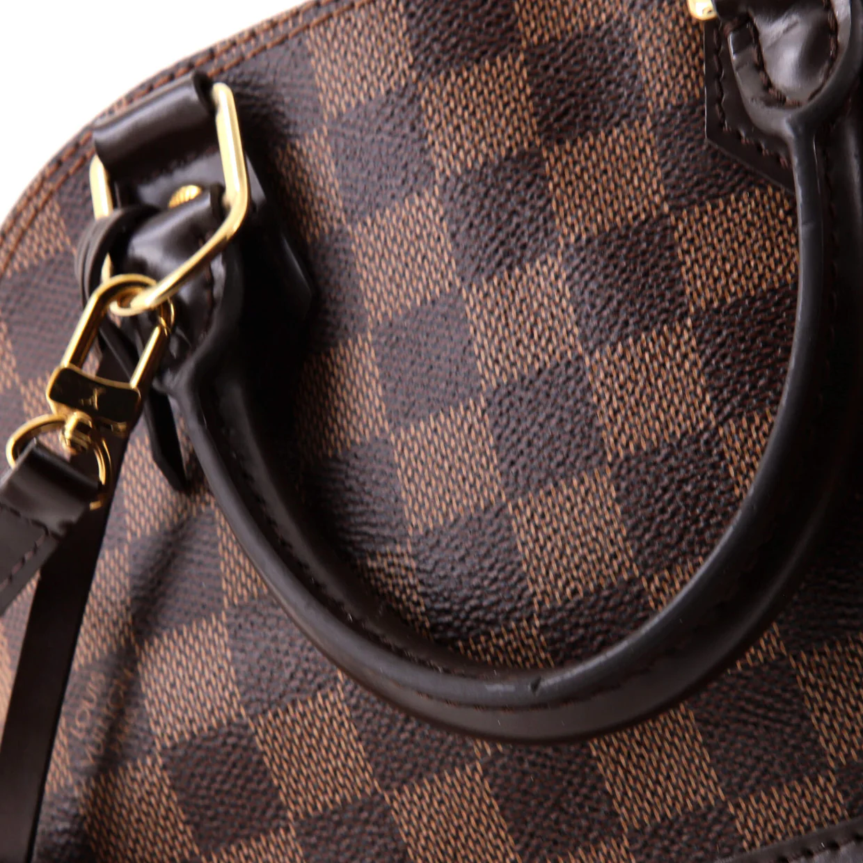Alma Handbag Damier BB - Deep Luxury