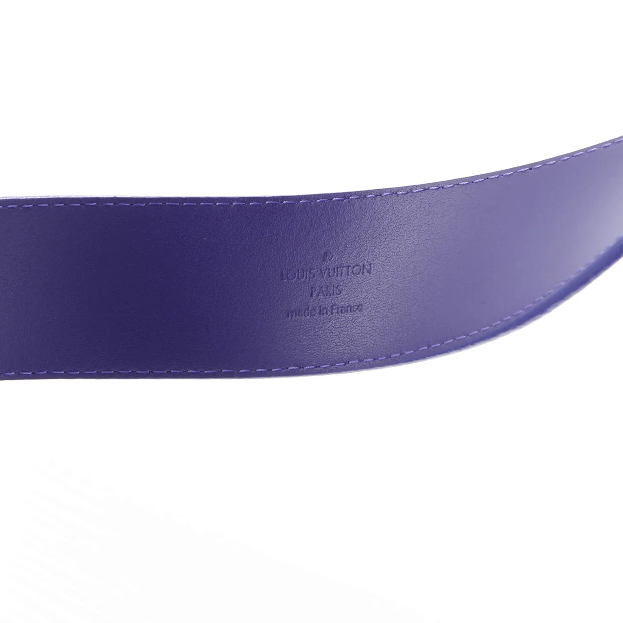 LV Initiales Belt Epi Leather Wide - Deep Luxury